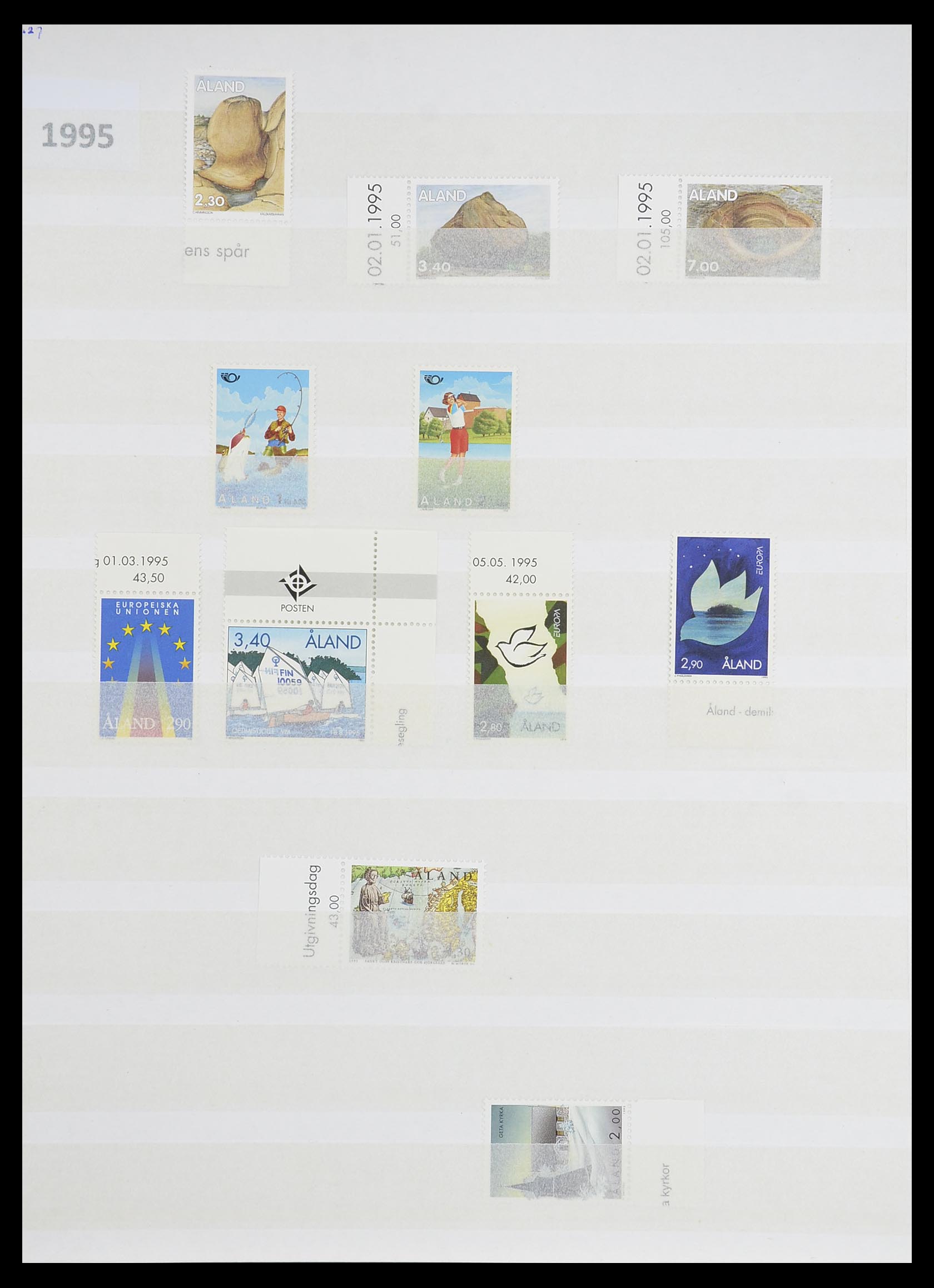 33726 012 - Postzegelverzameling 33726 Scandinavië tot en met 2006.