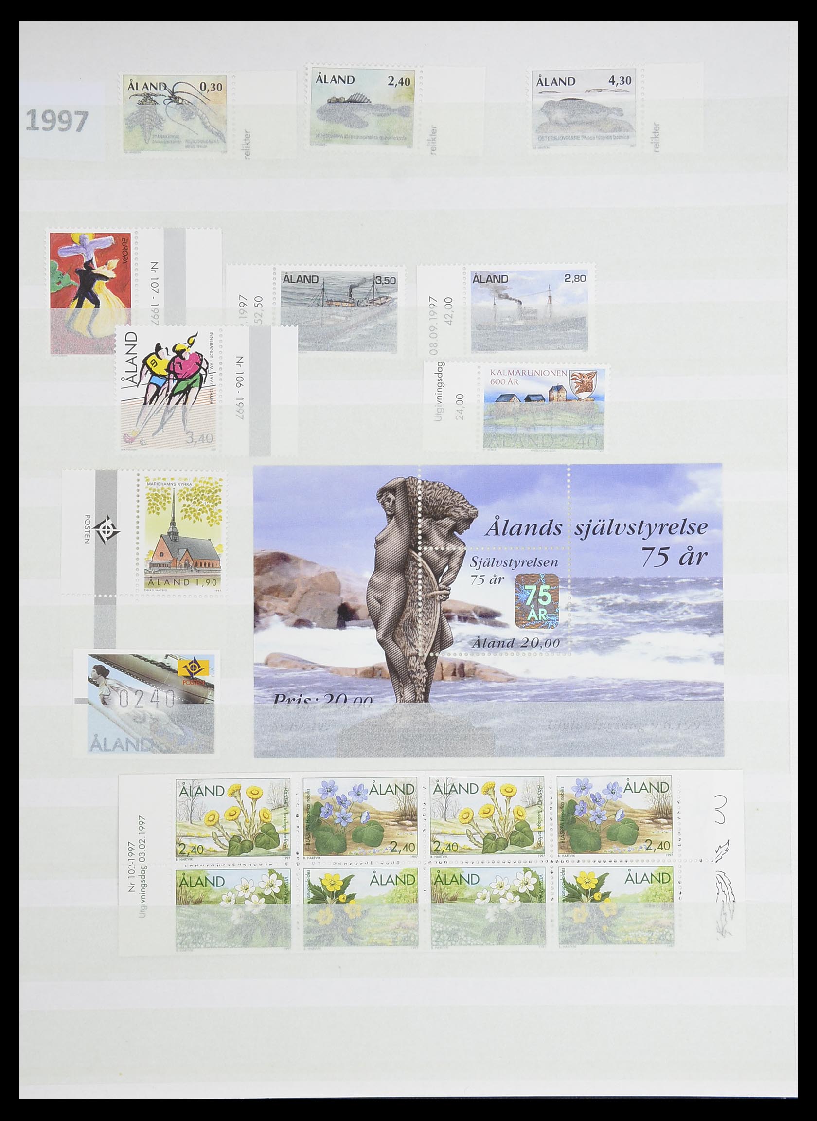 33726 014 - Postzegelverzameling 33726 Scandinavië tot en met 2006.