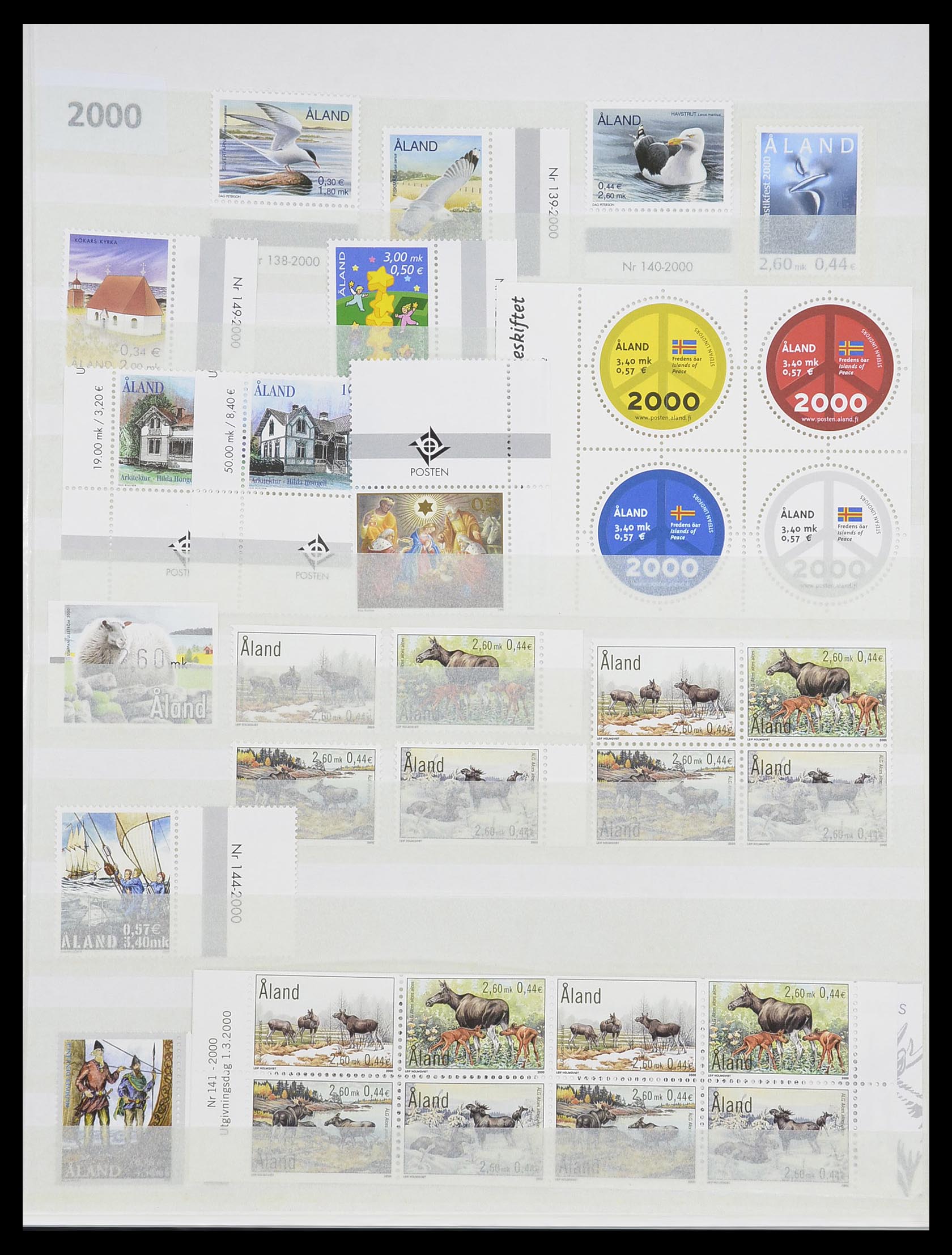 33726 017 - Postzegelverzameling 33726 Scandinavië tot en met 2006.