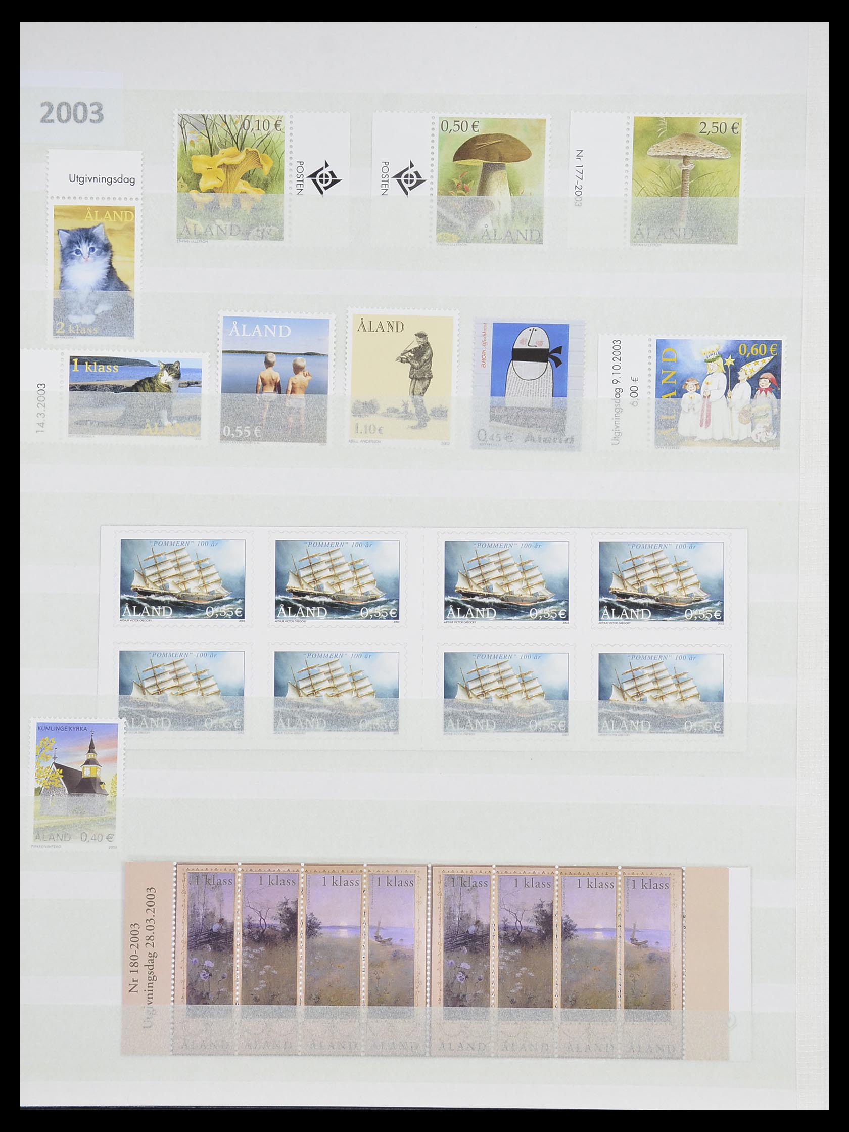 33726 020 - Postzegelverzameling 33726 Scandinavië tot en met 2006.