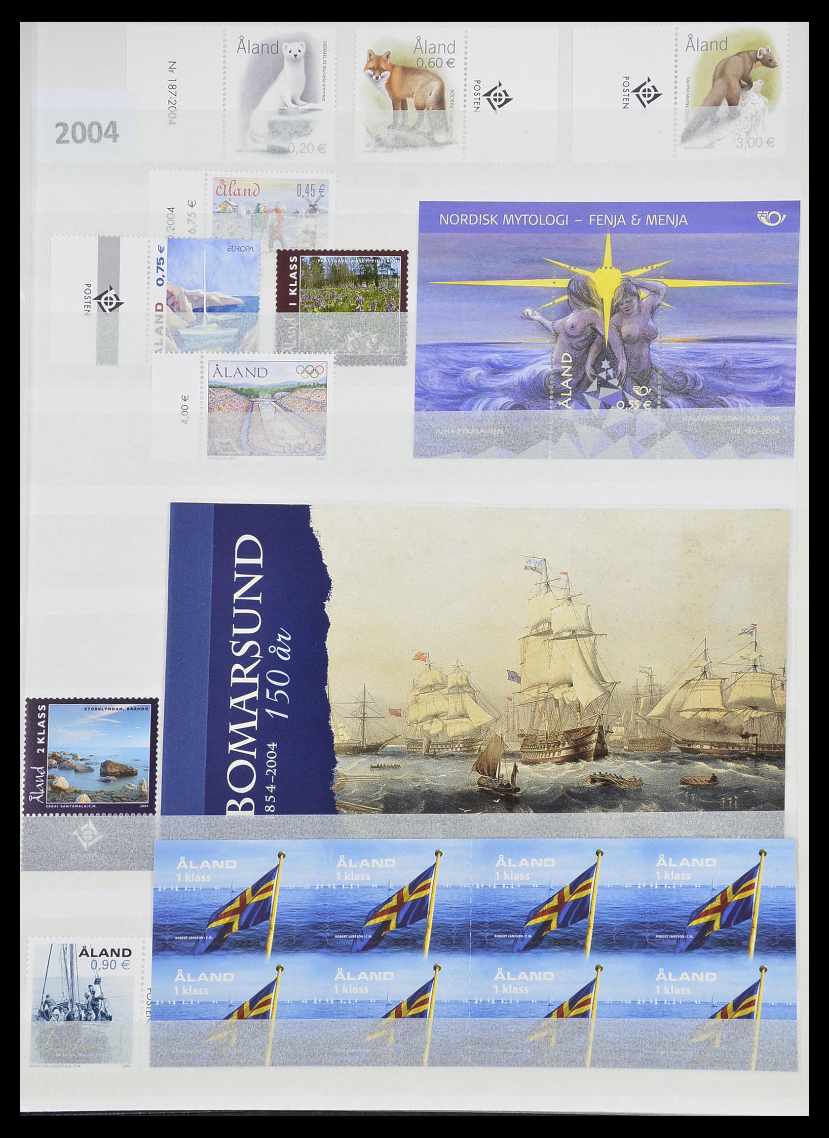 33726 021 - Stamp collection 33726 Scandinavia up to 2006.
