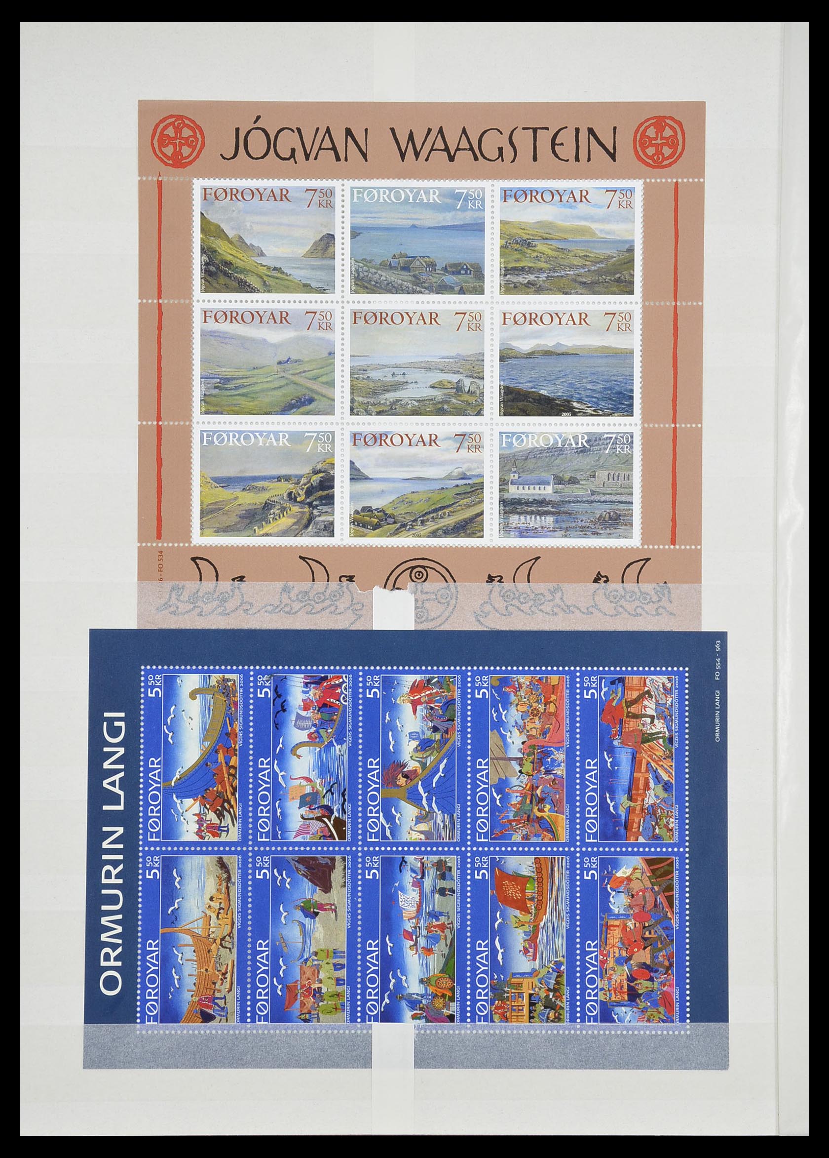 33726 040 - Stamp collection 33726 Scandinavia up to 2006.