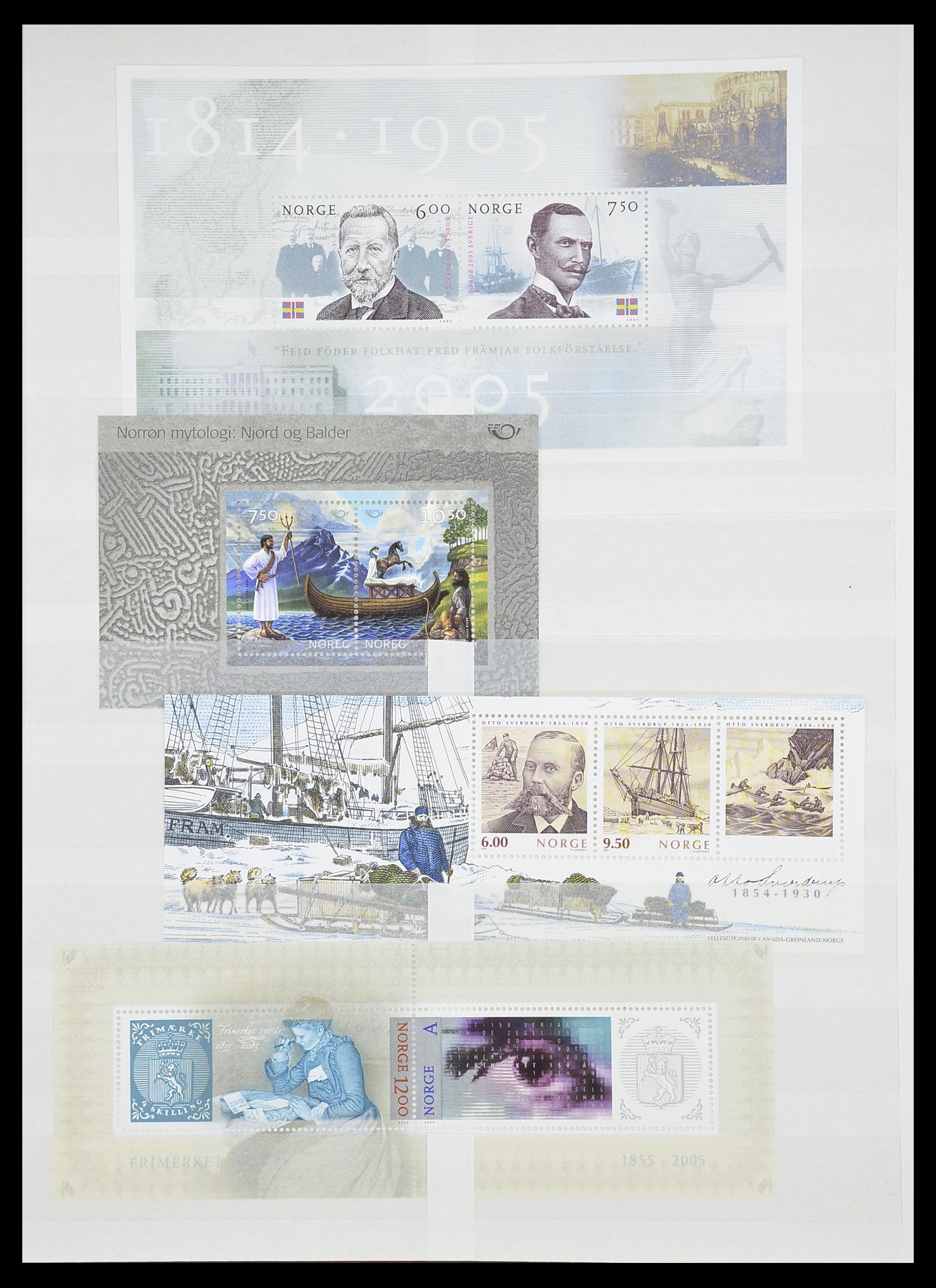 33726 081 - Stamp collection 33726 Scandinavia up to 2006.