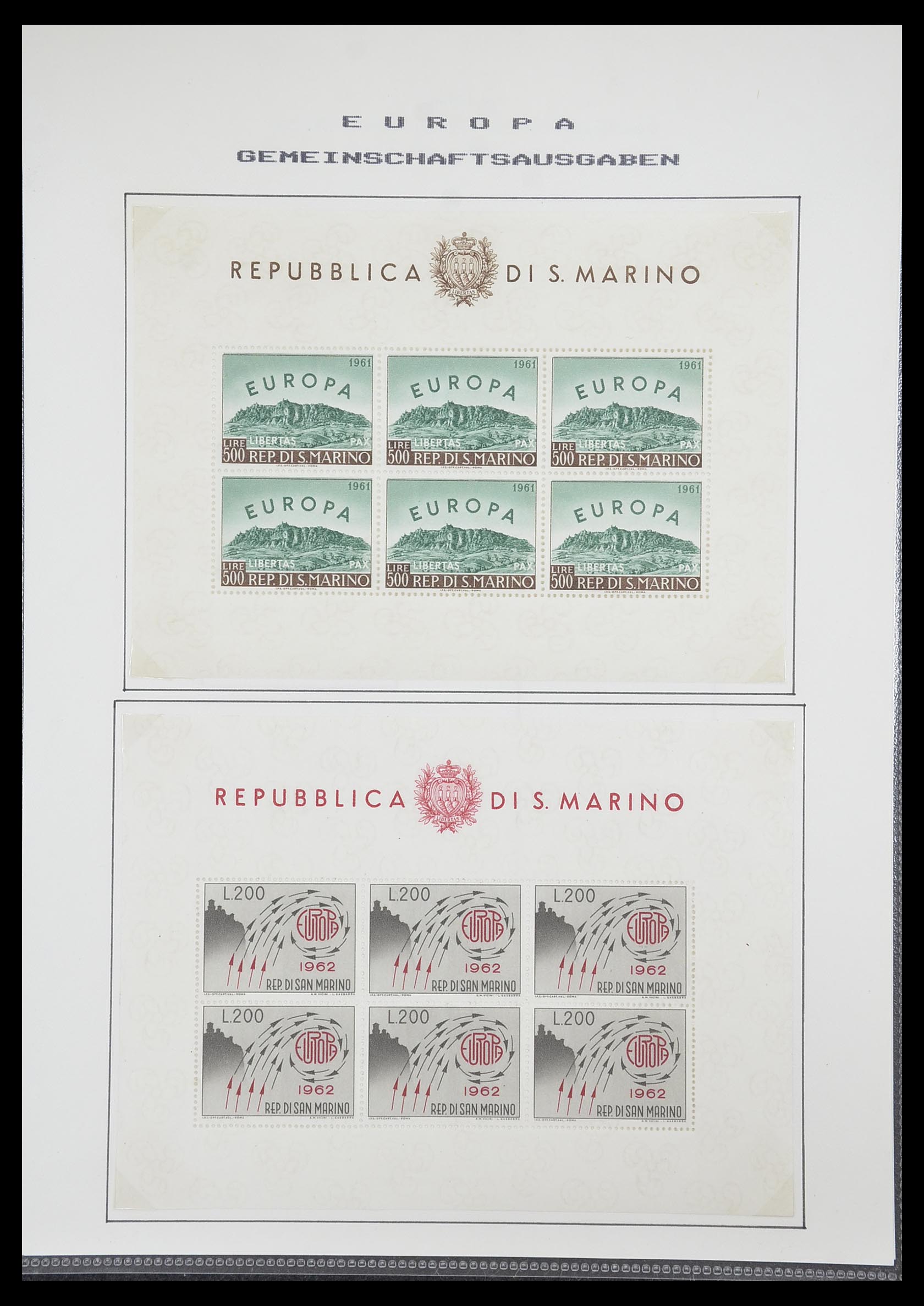 33728 023 - Postzegelverzameling 33728 Europa CEPT 1950-1985.