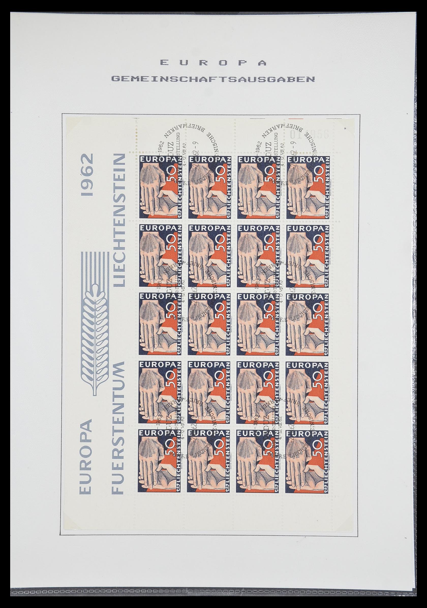 33728 027 - Postzegelverzameling 33728 Europa CEPT 1950-1985.