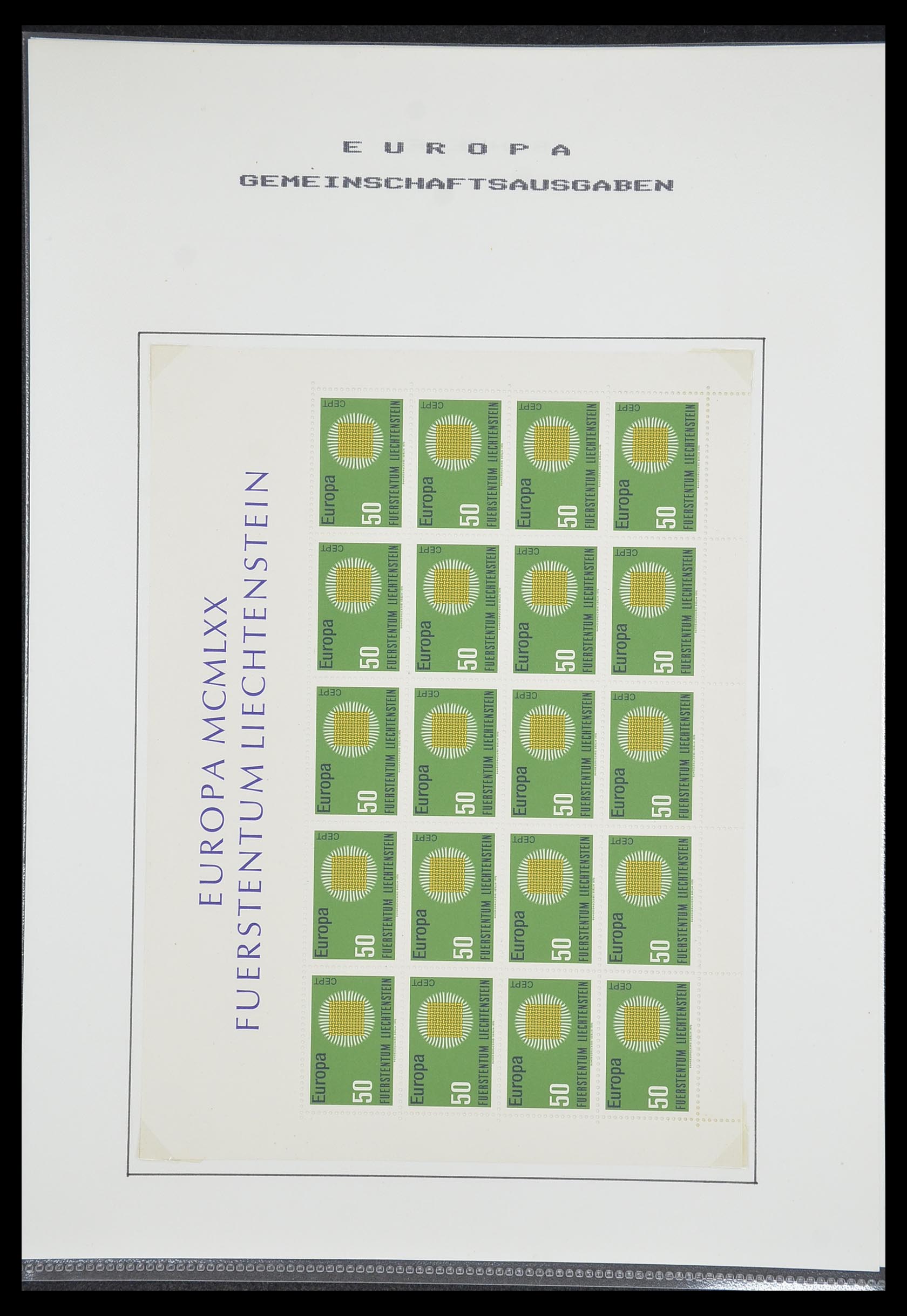 33728 059 - Postzegelverzameling 33728 Europa CEPT 1950-1985.