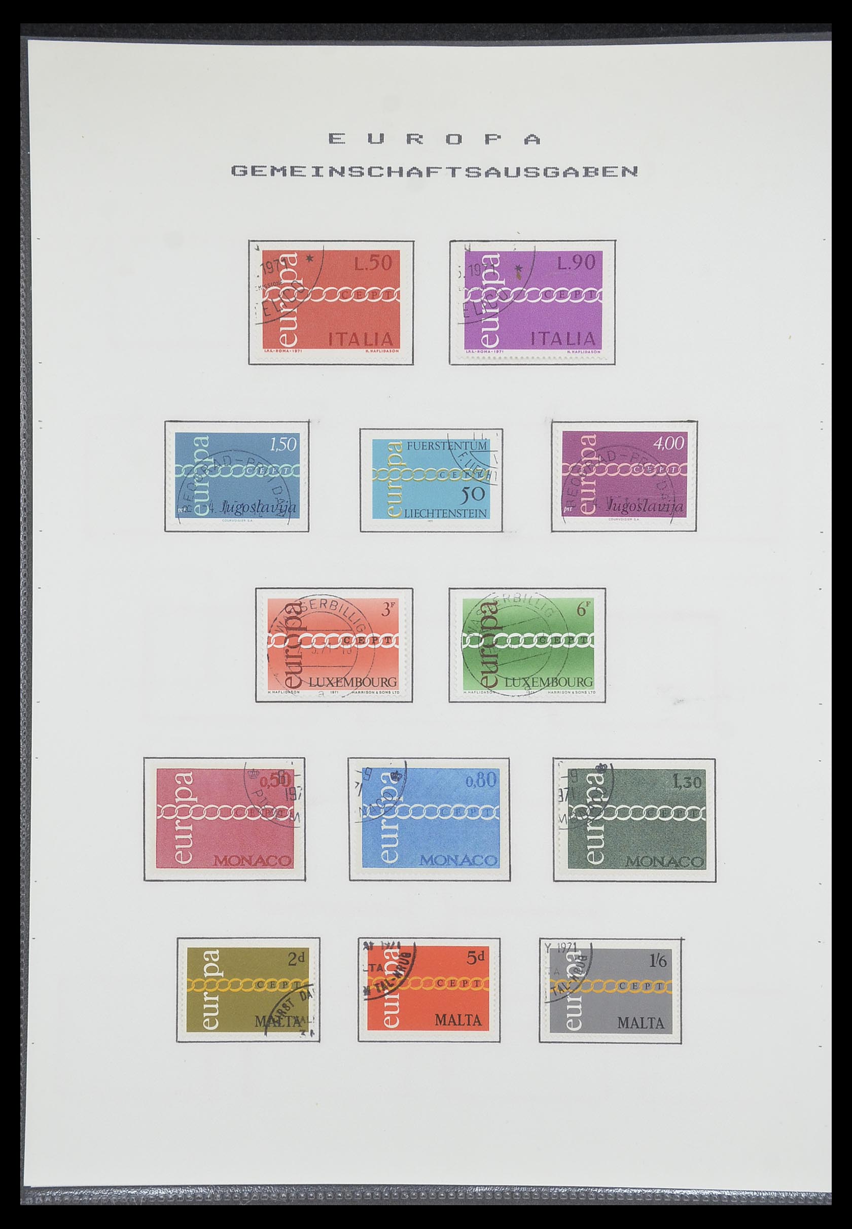 33728 062 - Stamp collection 33728 Europa CEPT 1950-1985.