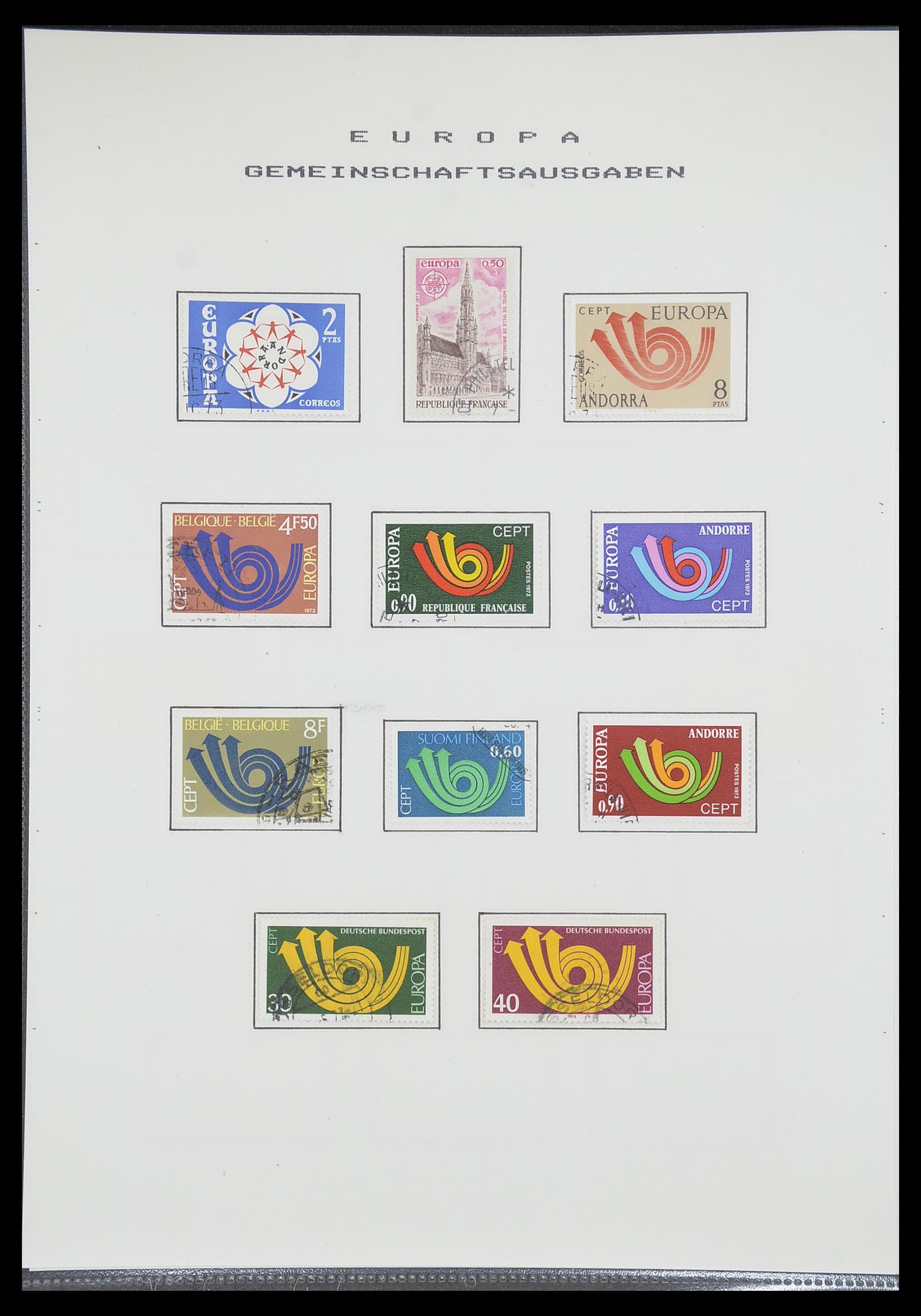 33728 070 - Stamp collection 33728 Europa CEPT 1950-1985.
