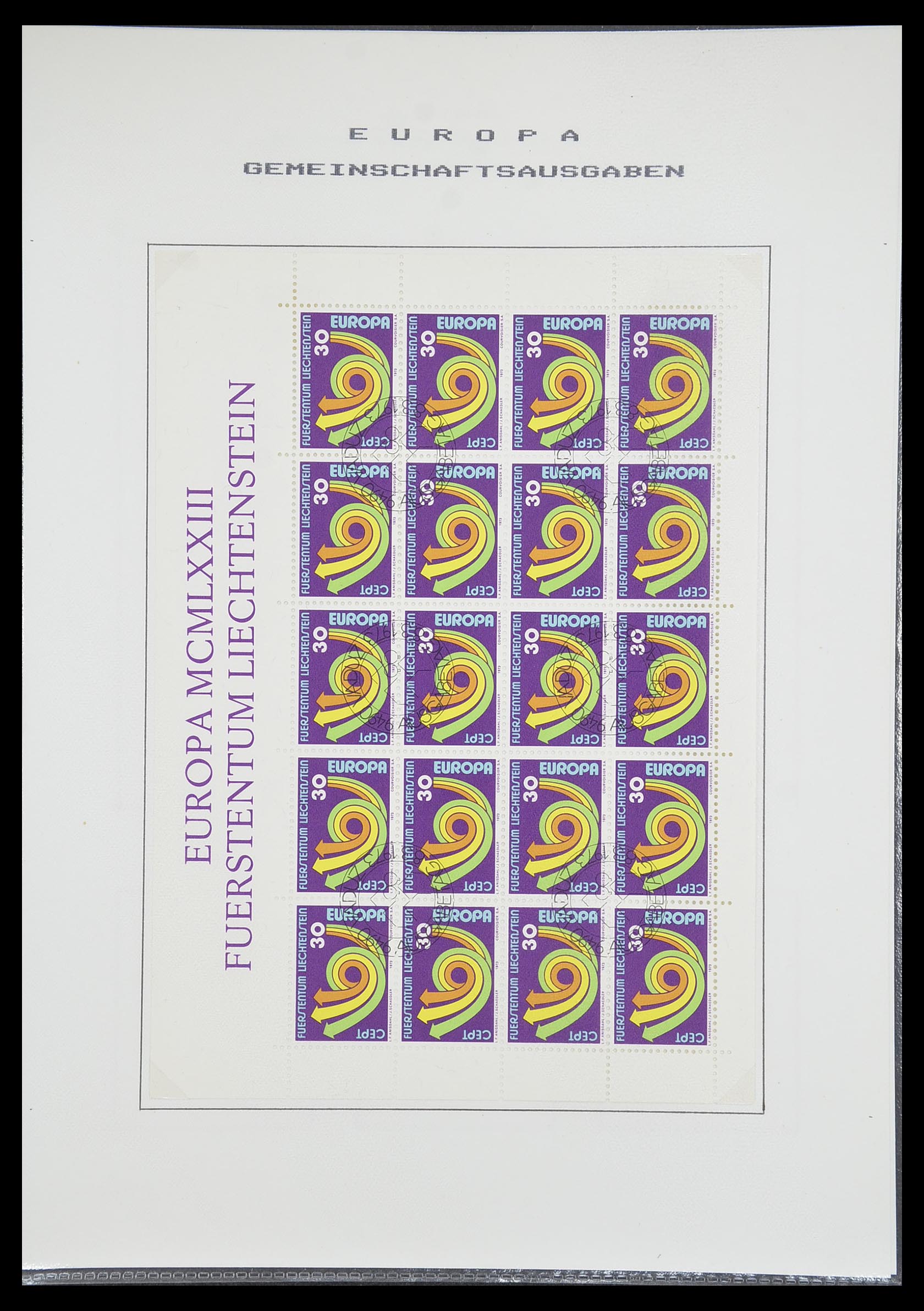 33728 074 - Stamp collection 33728 Europa CEPT 1950-1985.