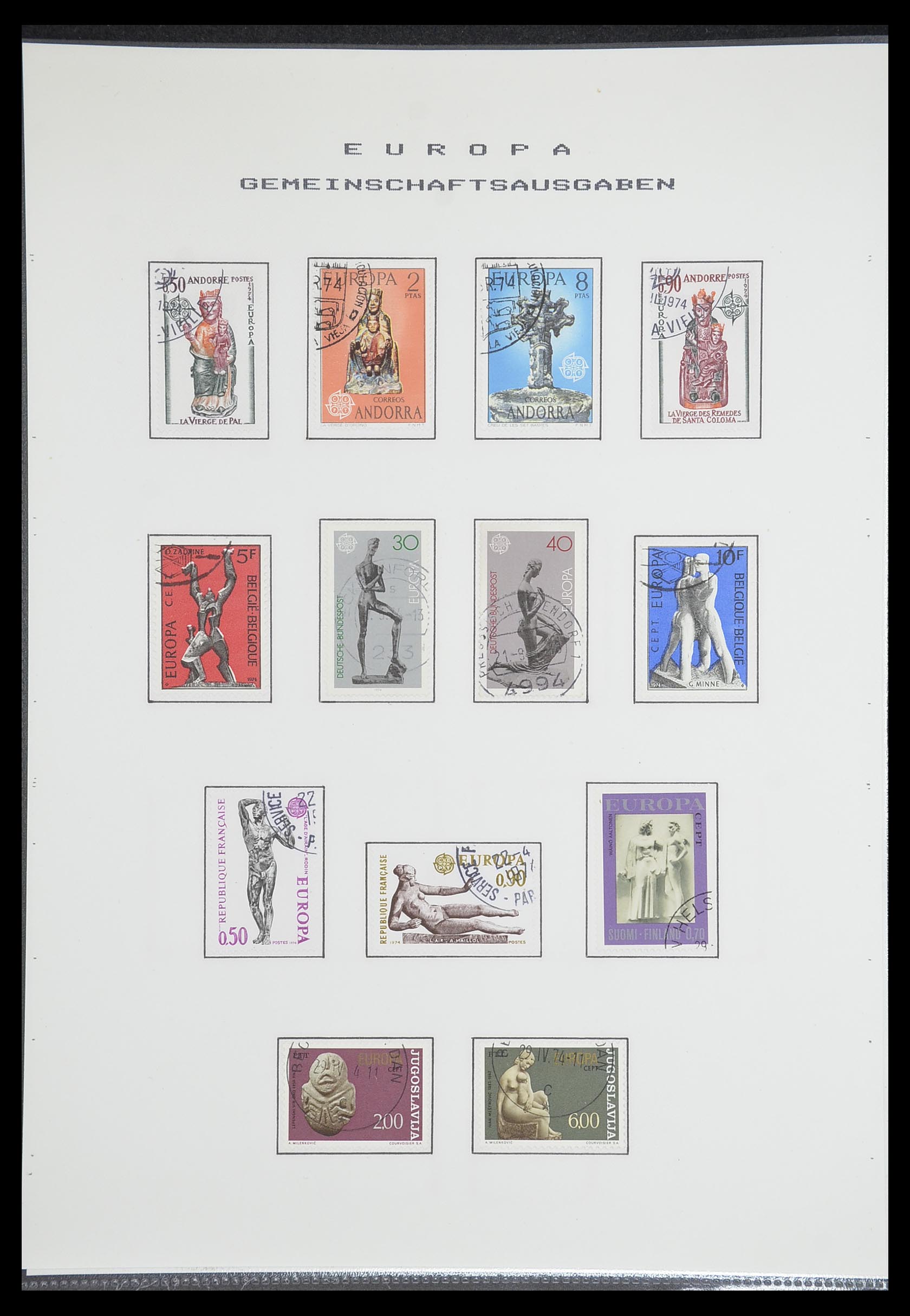 33728 076 - Stamp collection 33728 Europa CEPT 1950-1985.