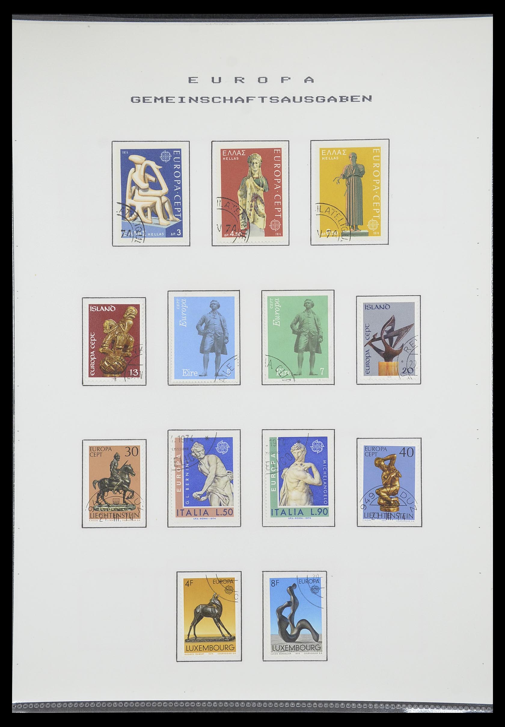 33728 077 - Stamp collection 33728 Europa CEPT 1950-1985.