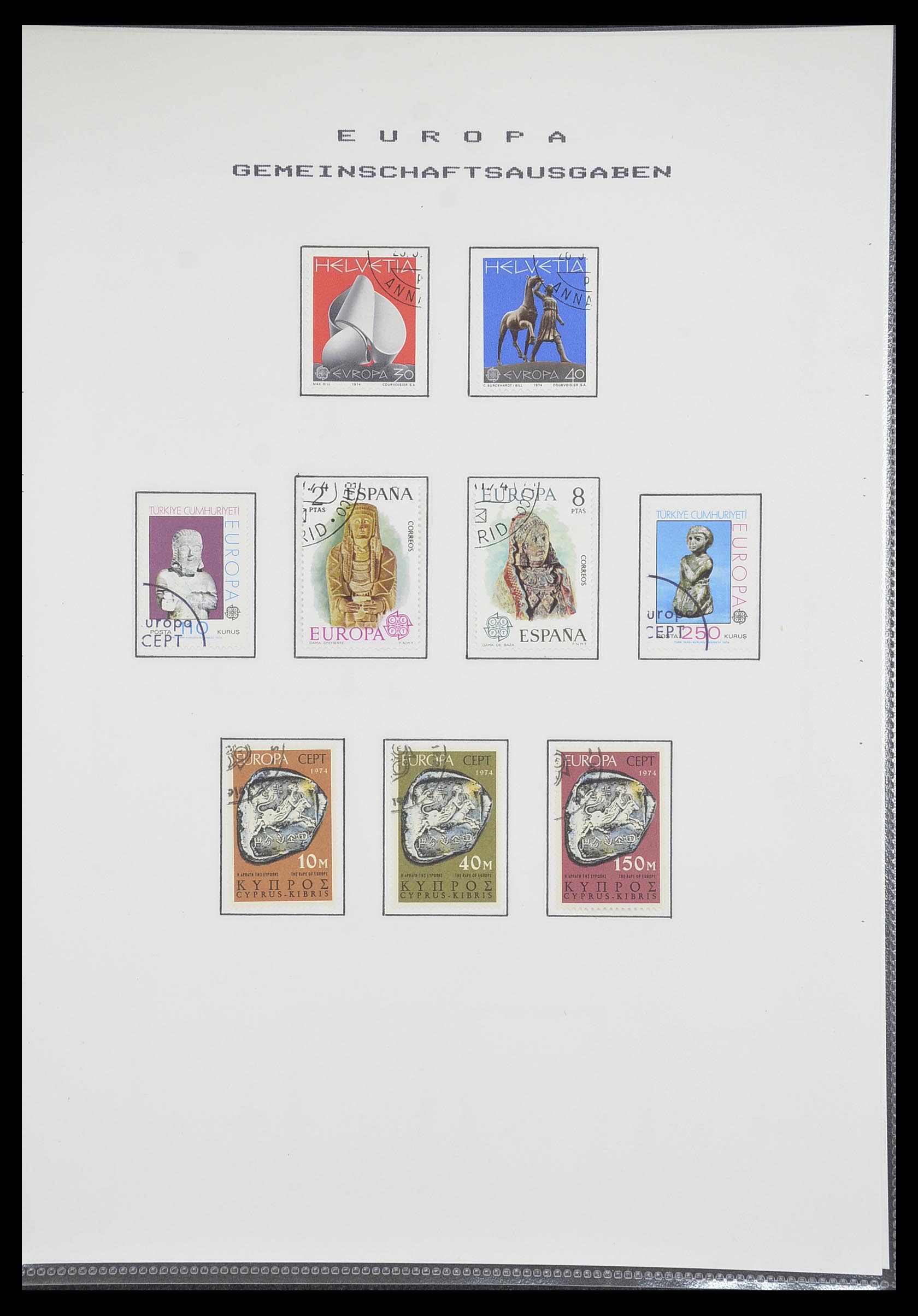 33728 079 - Stamp collection 33728 Europa CEPT 1950-1985.