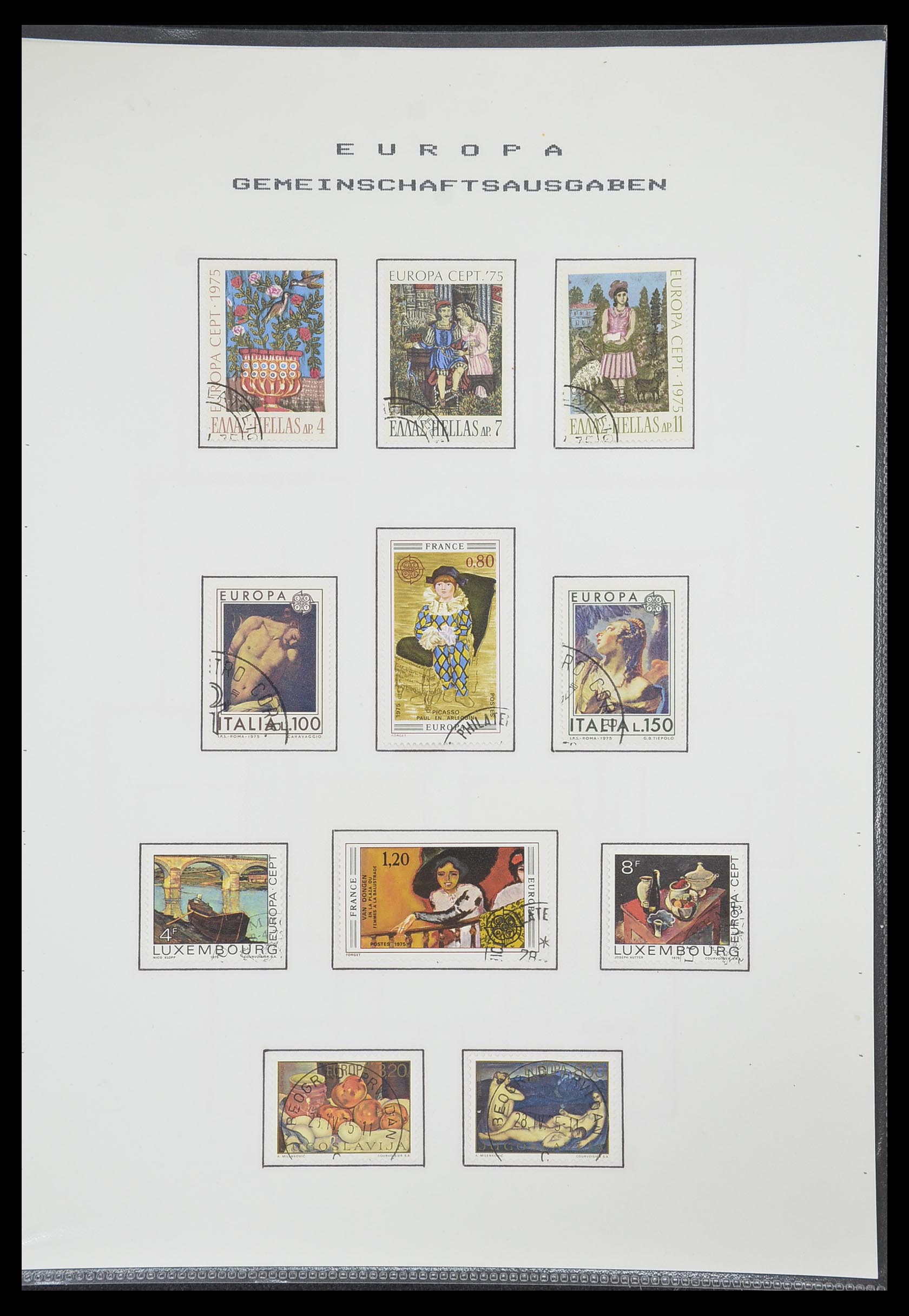 33728 084 - Stamp collection 33728 Europa CEPT 1950-1985.