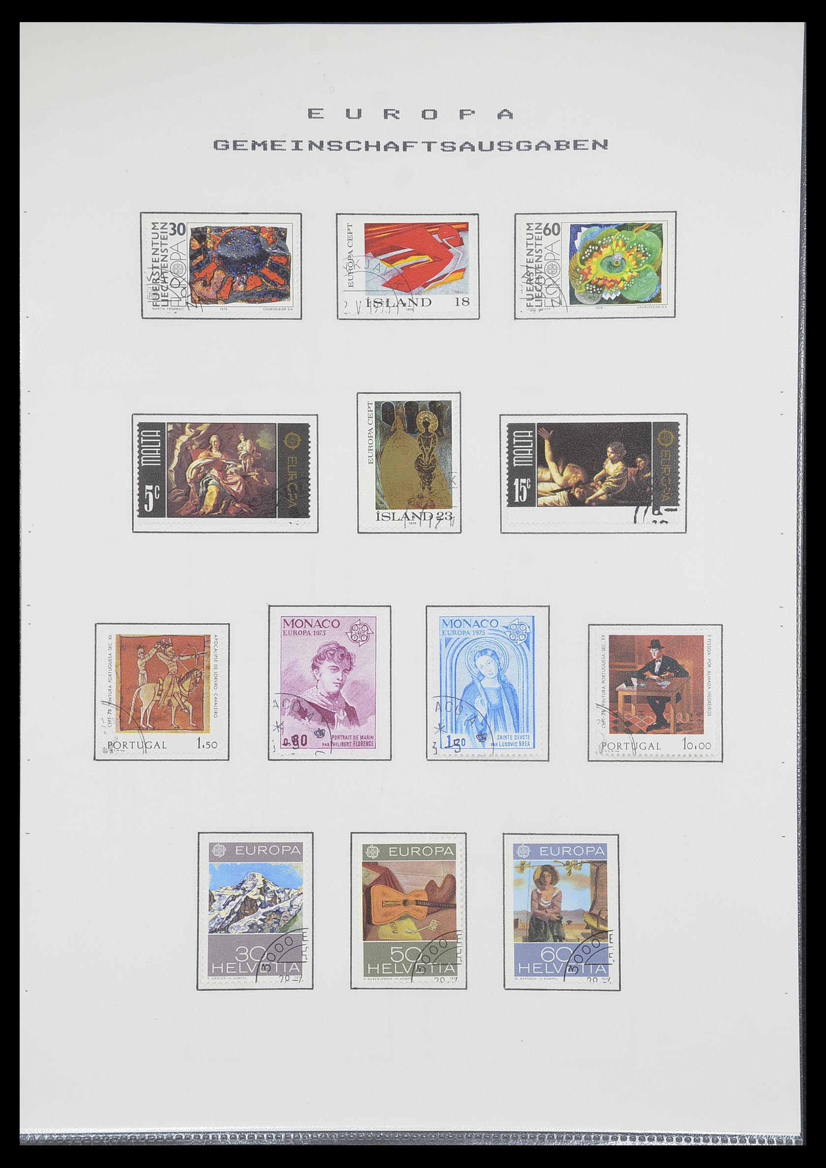 33728 085 - Stamp collection 33728 Europa CEPT 1950-1985.
