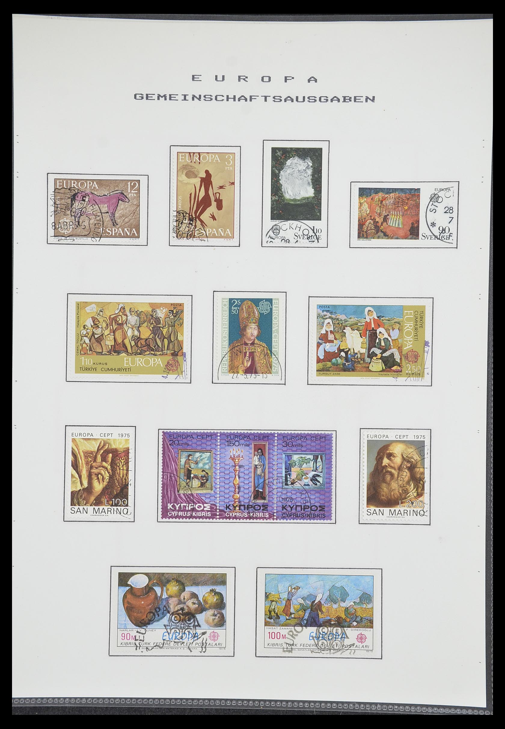 33728 086 - Stamp collection 33728 Europa CEPT 1950-1985.