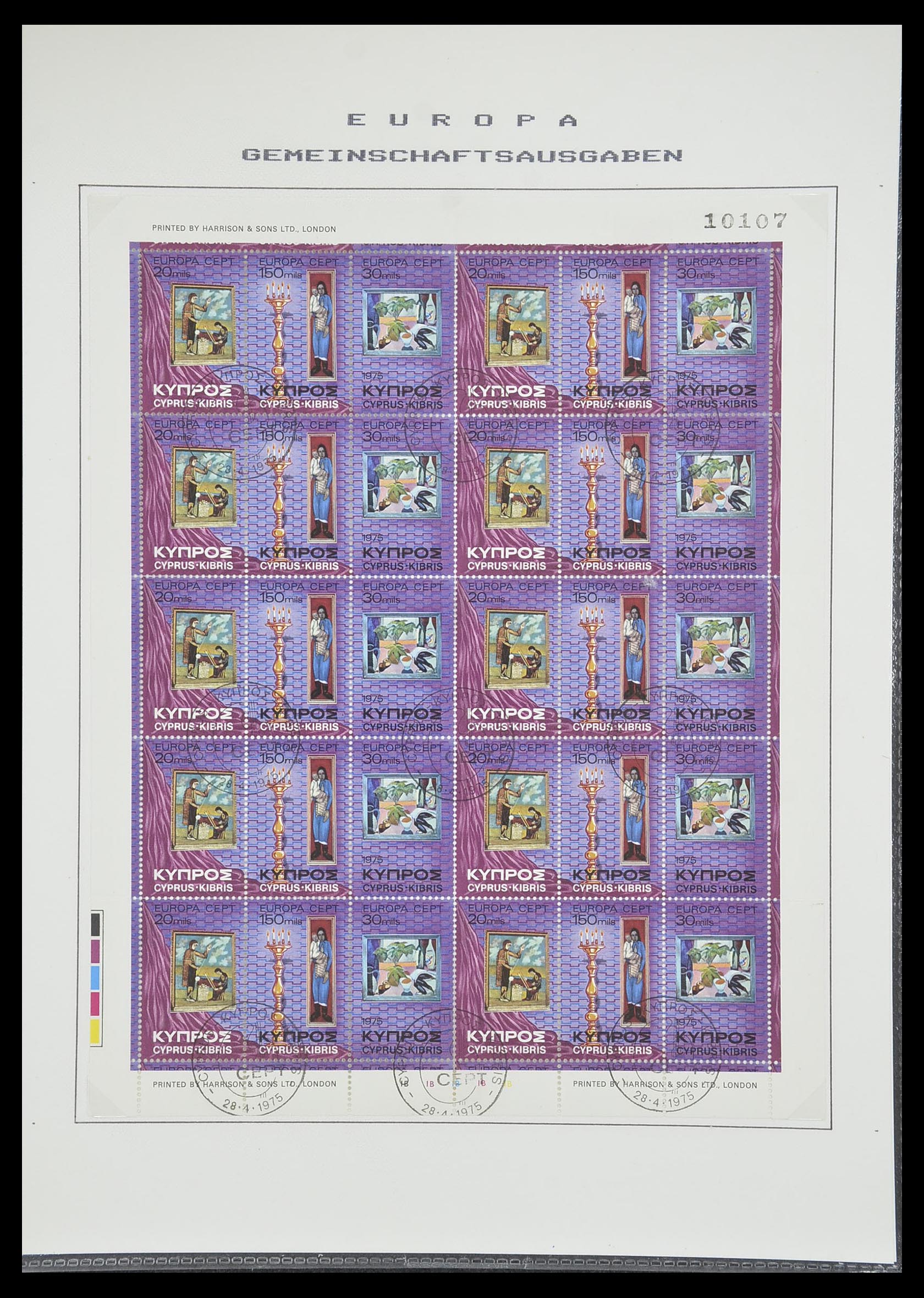 33728 093 - Stamp collection 33728 Europa CEPT 1950-1985.