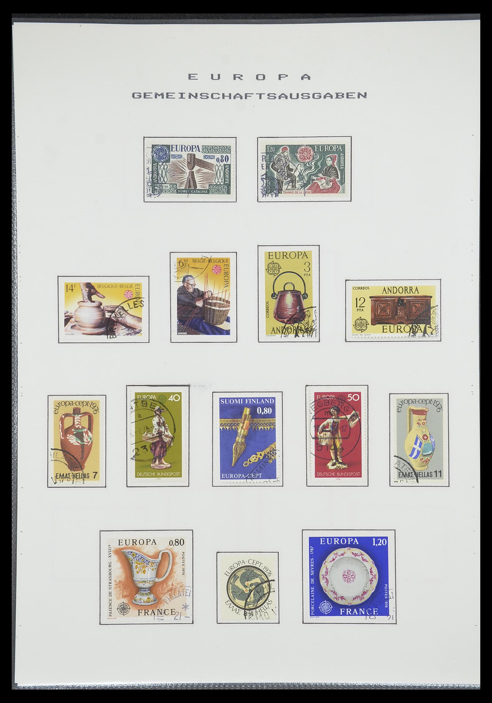 33728 094 - Stamp collection 33728 Europa CEPT 1950-1985.