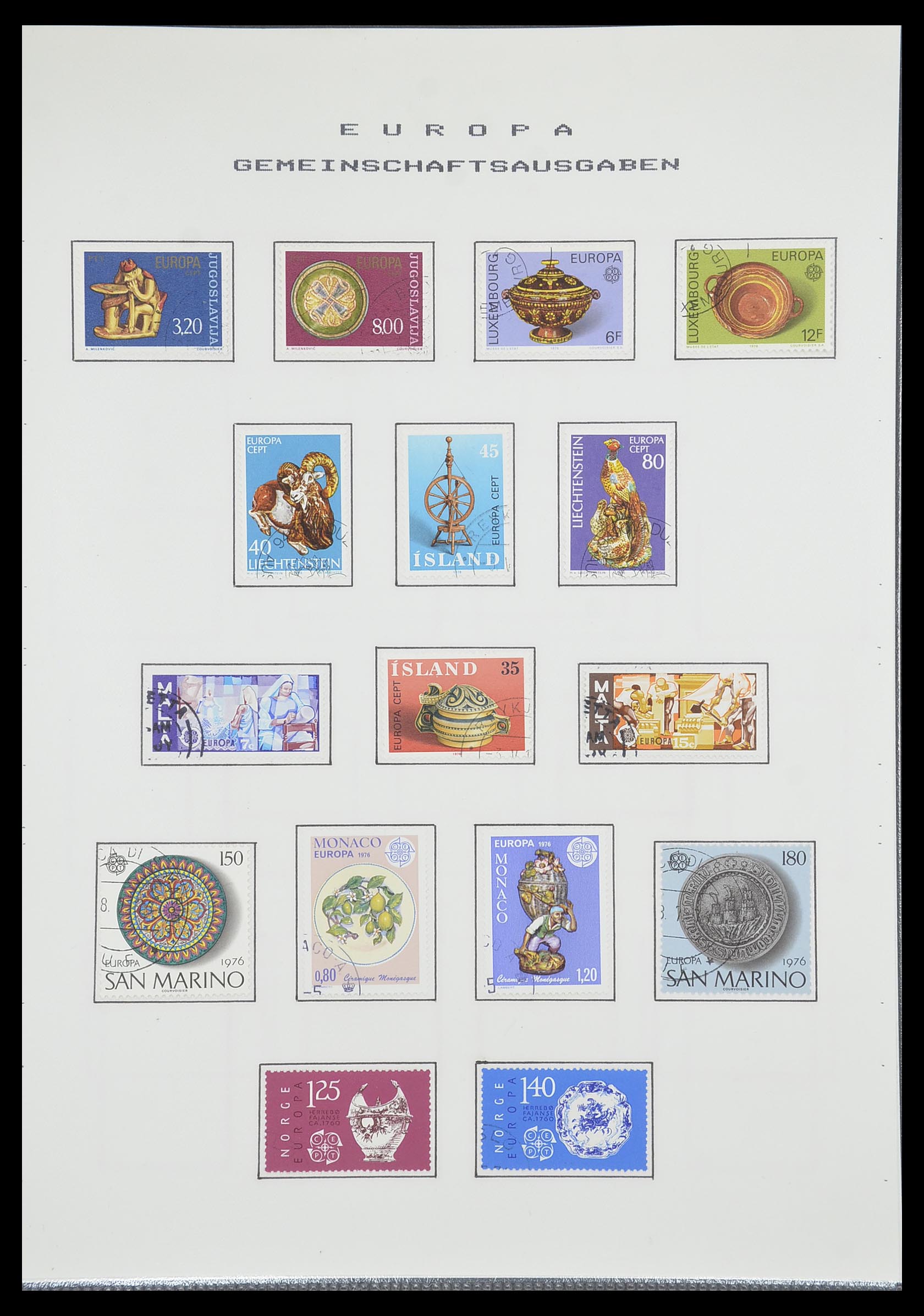 33728 096 - Stamp collection 33728 Europa CEPT 1950-1985.
