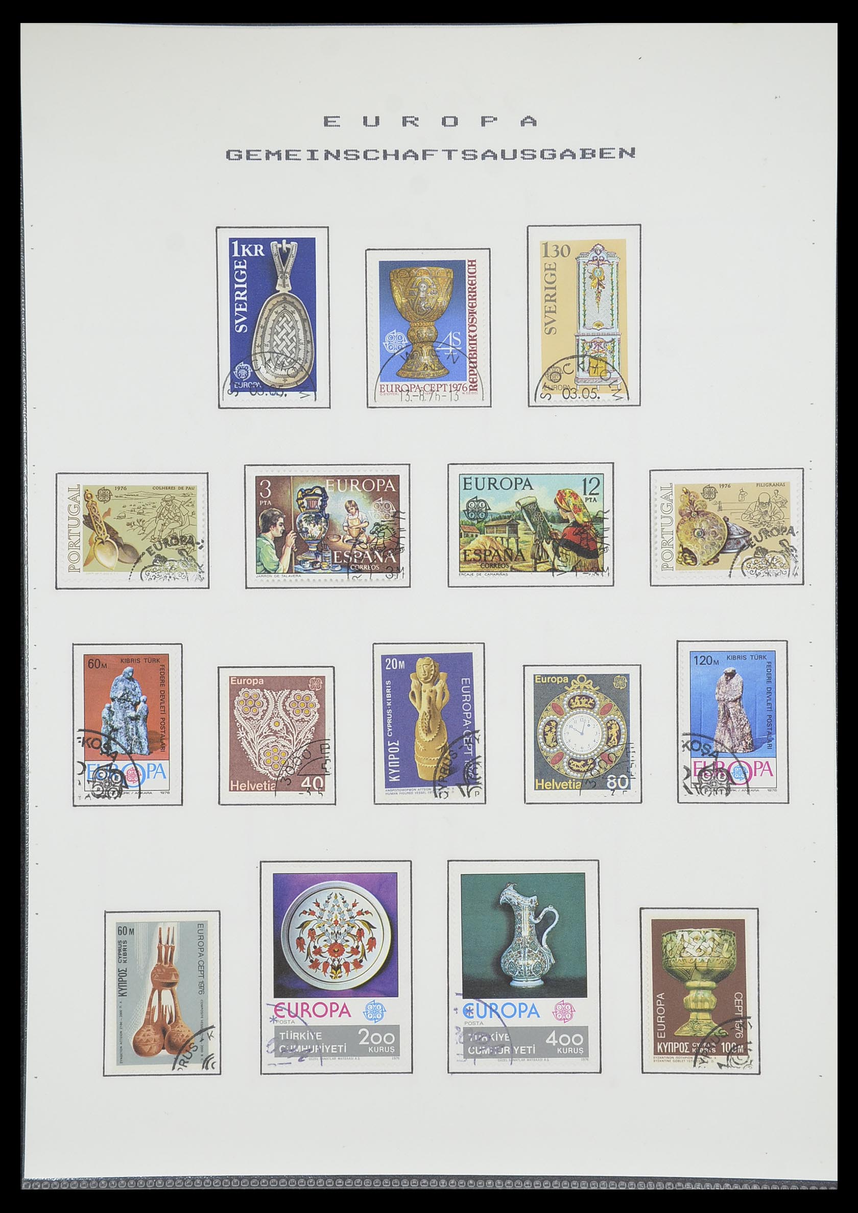 33728 097 - Stamp collection 33728 Europa CEPT 1950-1985.