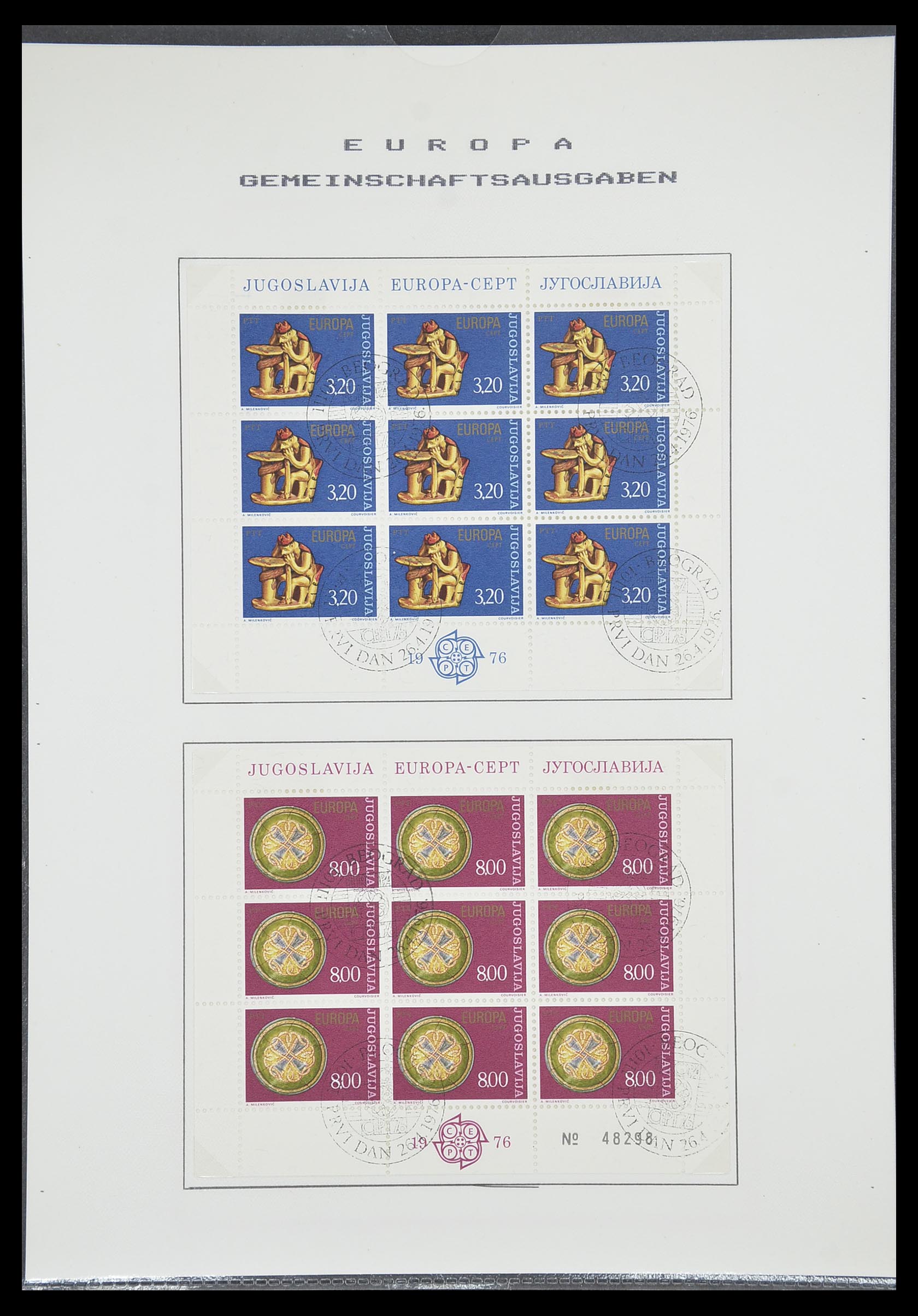 33728 099 - Stamp collection 33728 Europa CEPT 1950-1985.