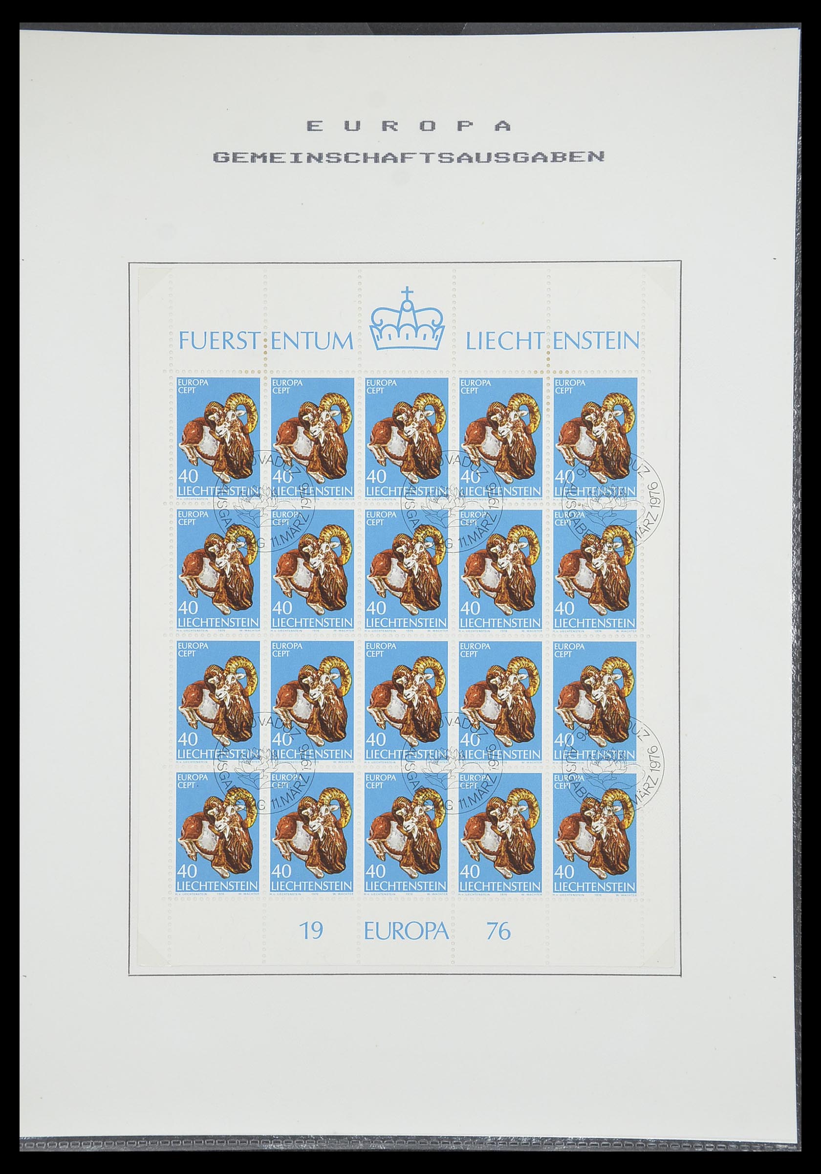 33728 100 - Stamp collection 33728 Europa CEPT 1950-1985.
