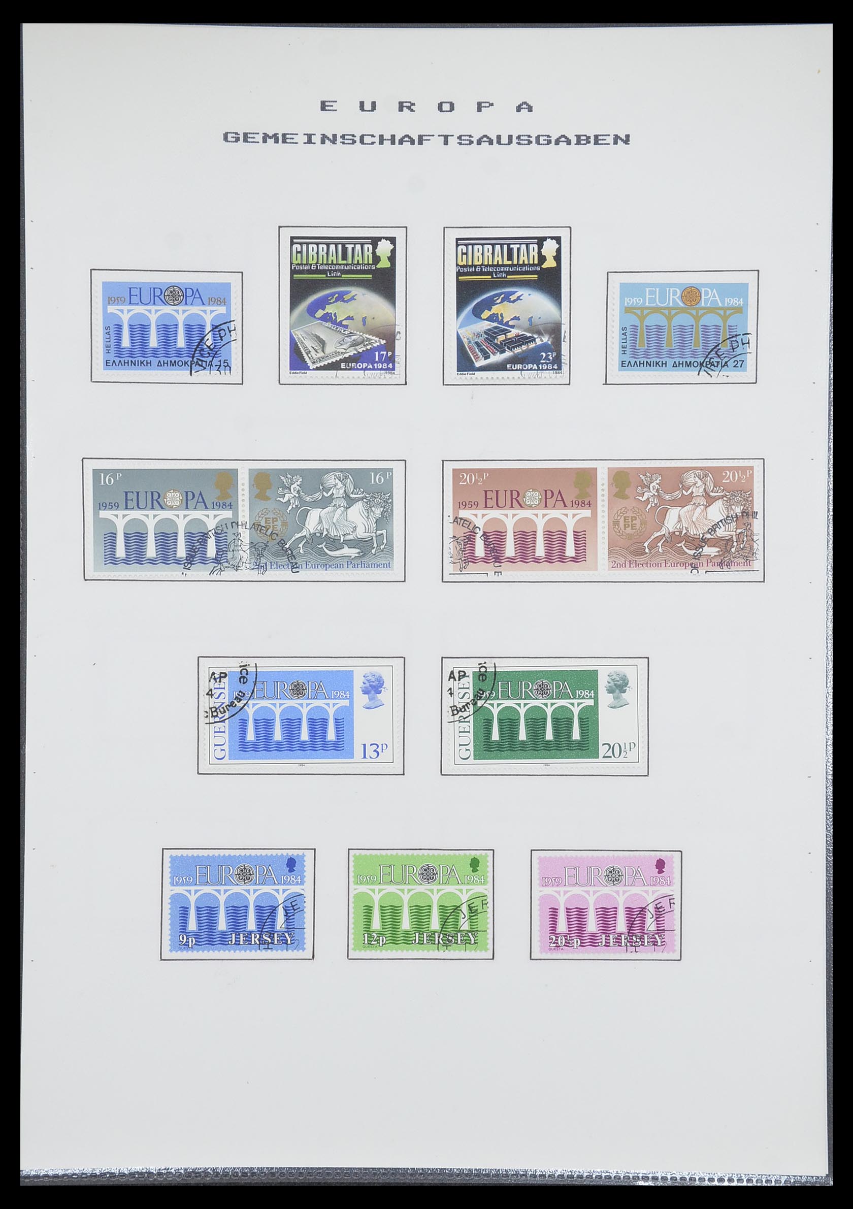 33728 261 - Stamp collection 33728 Europa CEPT 1950-1985.