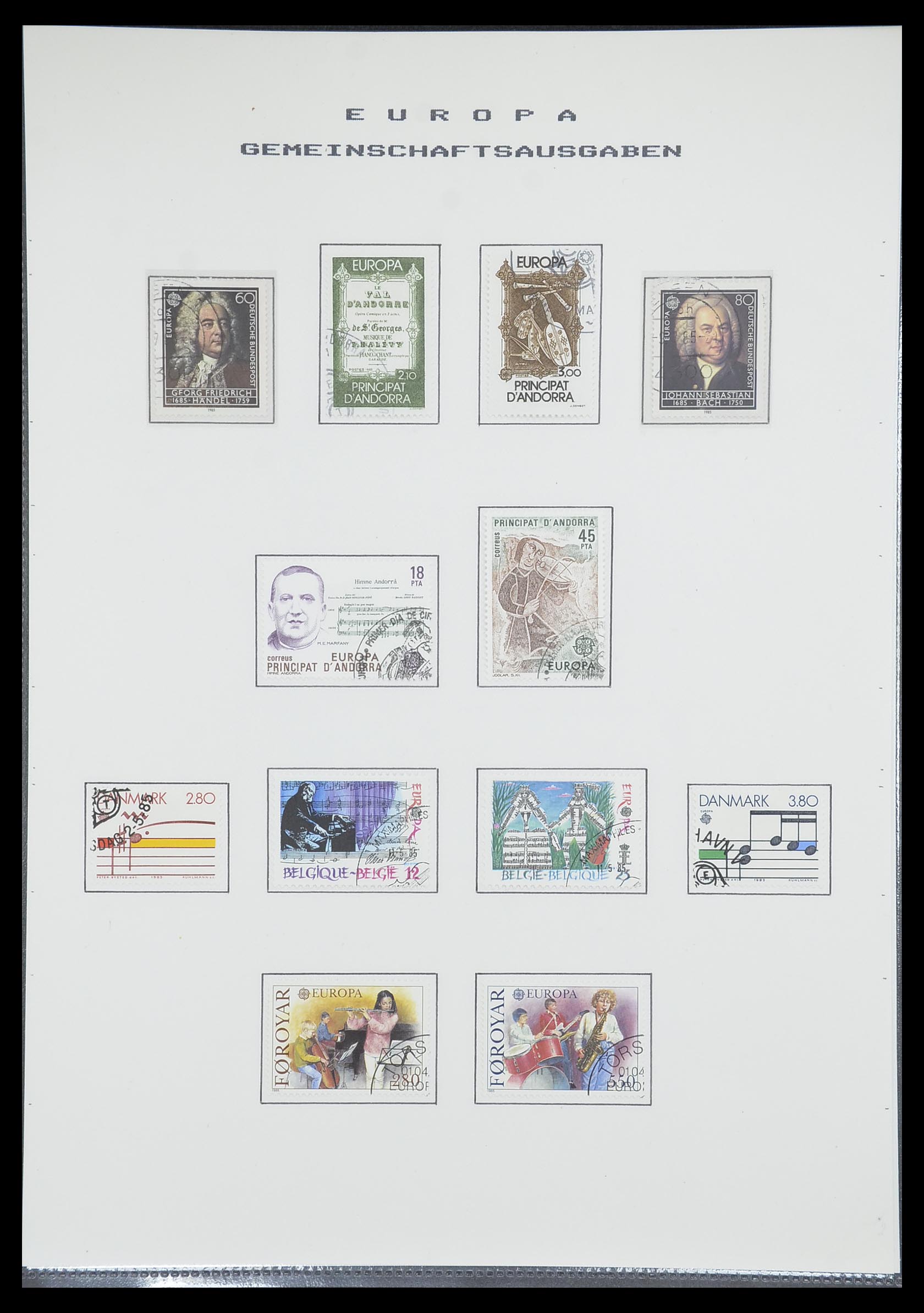 33728 287 - Stamp collection 33728 Europa CEPT 1950-1985.