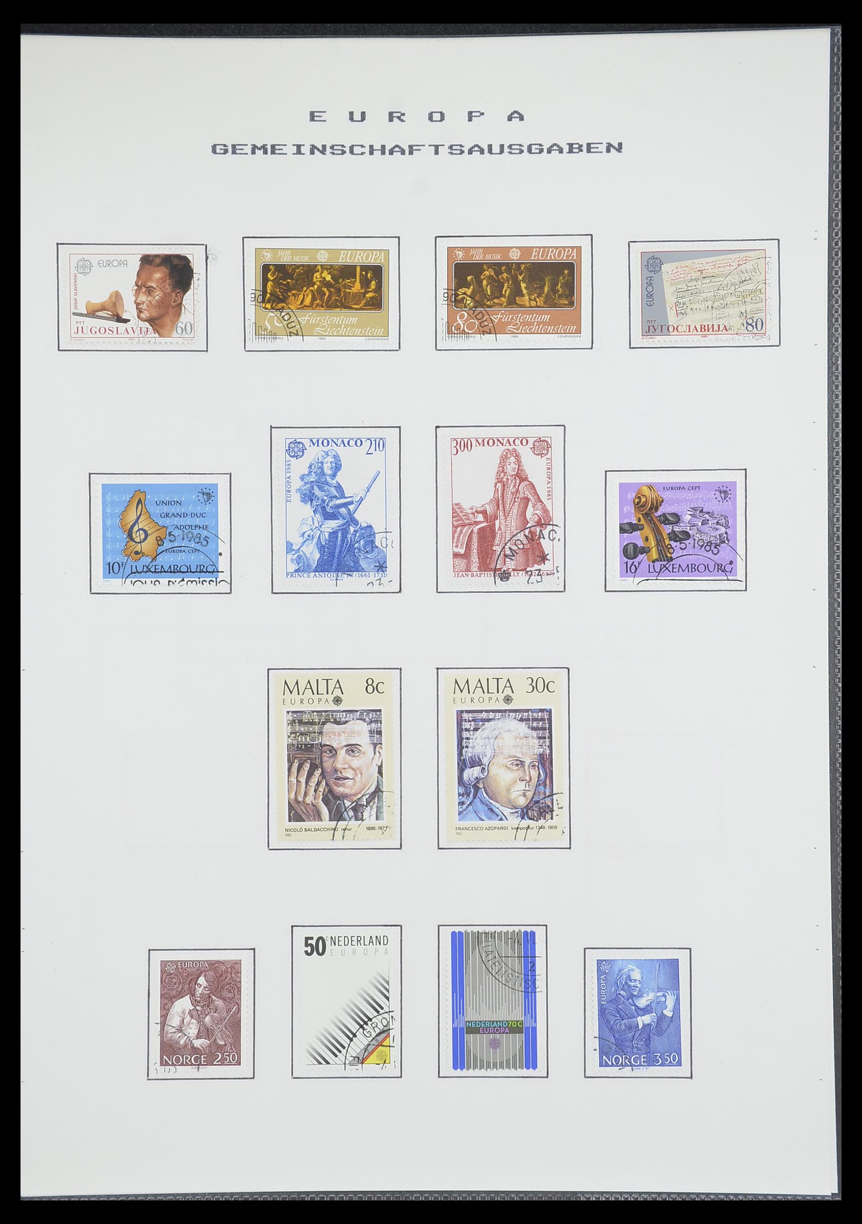 33728 290 - Stamp collection 33728 Europa CEPT 1950-1985.