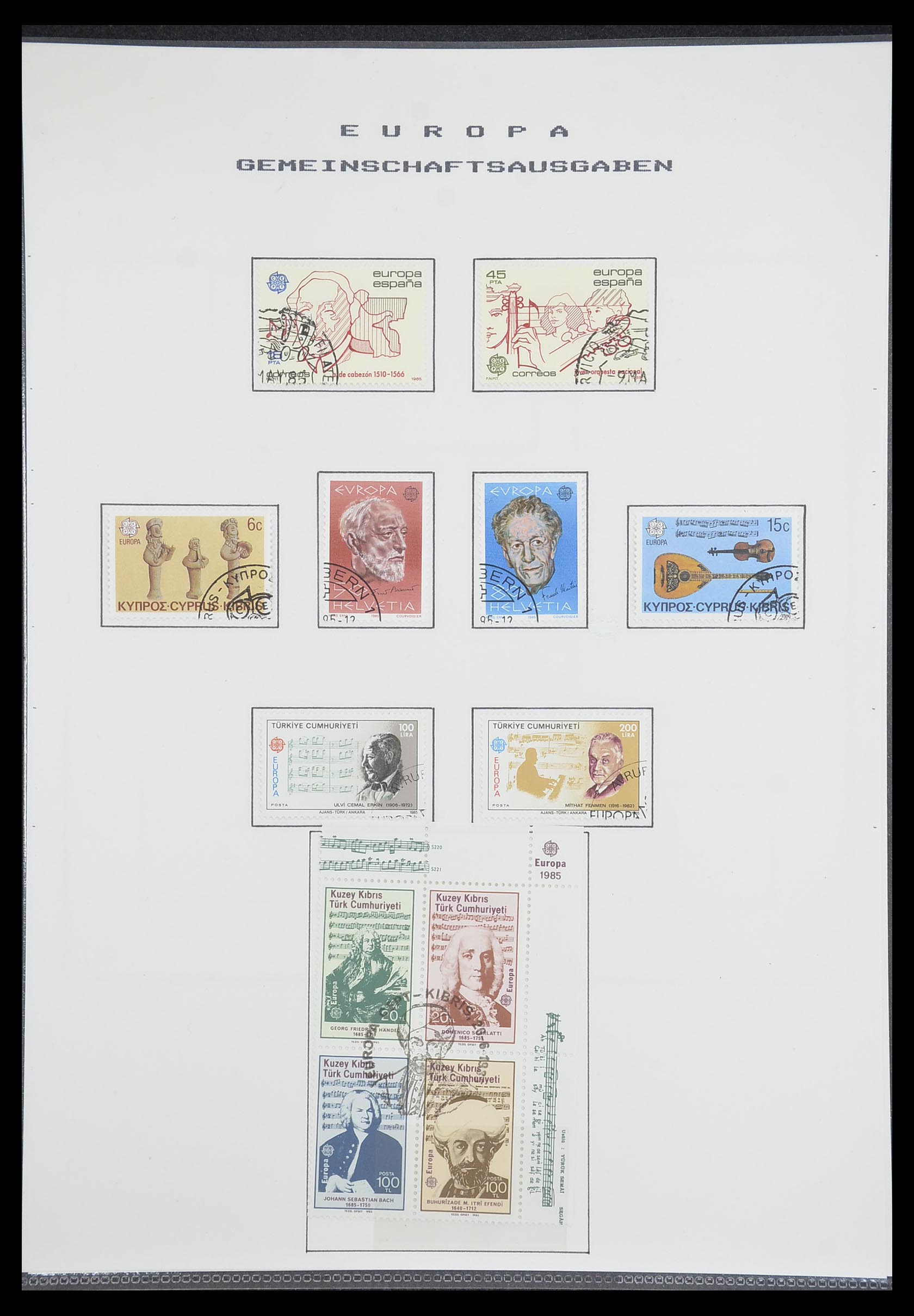 33728 292 - Stamp collection 33728 Europa CEPT 1950-1985.