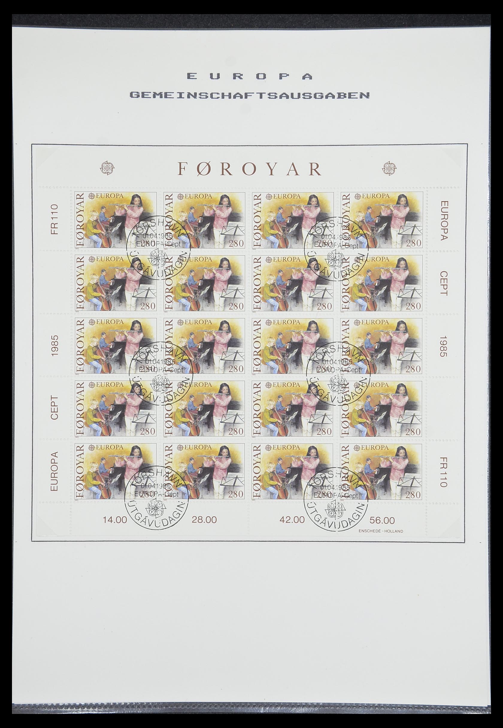 33728 293 - Stamp collection 33728 Europa CEPT 1950-1985.