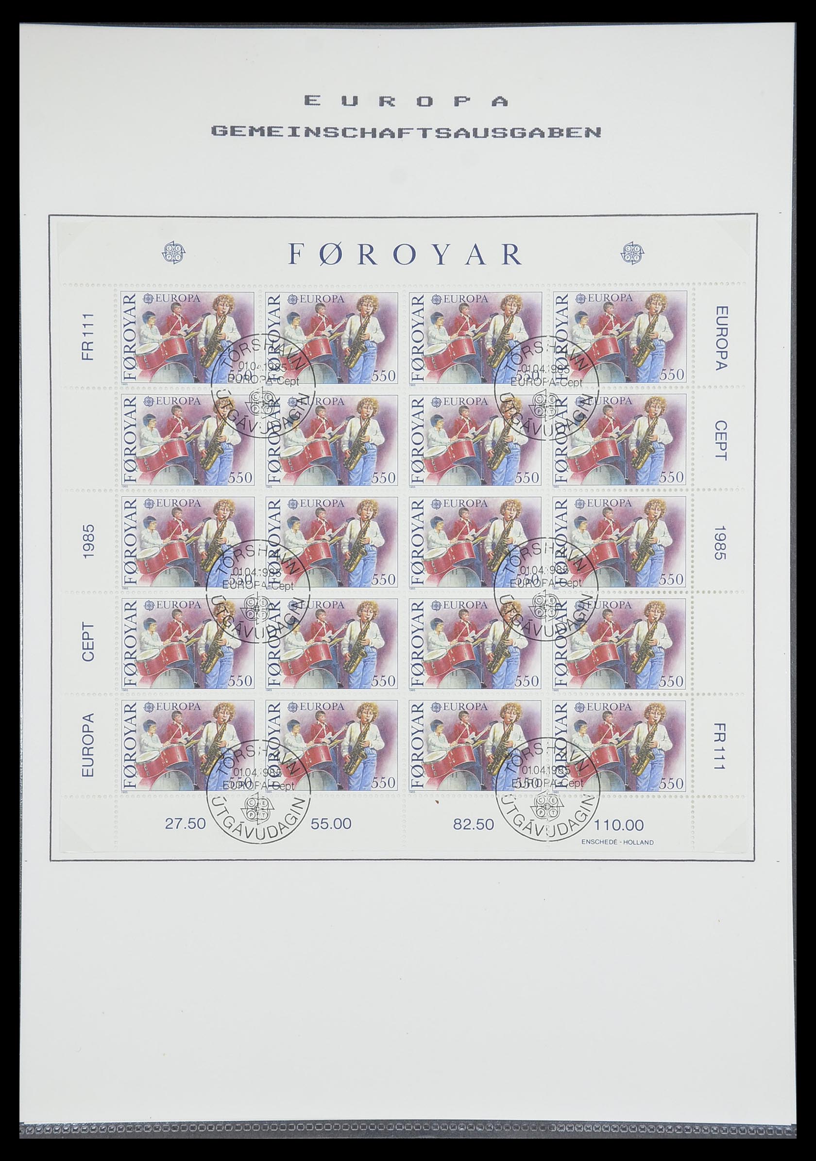 33728 294 - Stamp collection 33728 Europa CEPT 1950-1985.