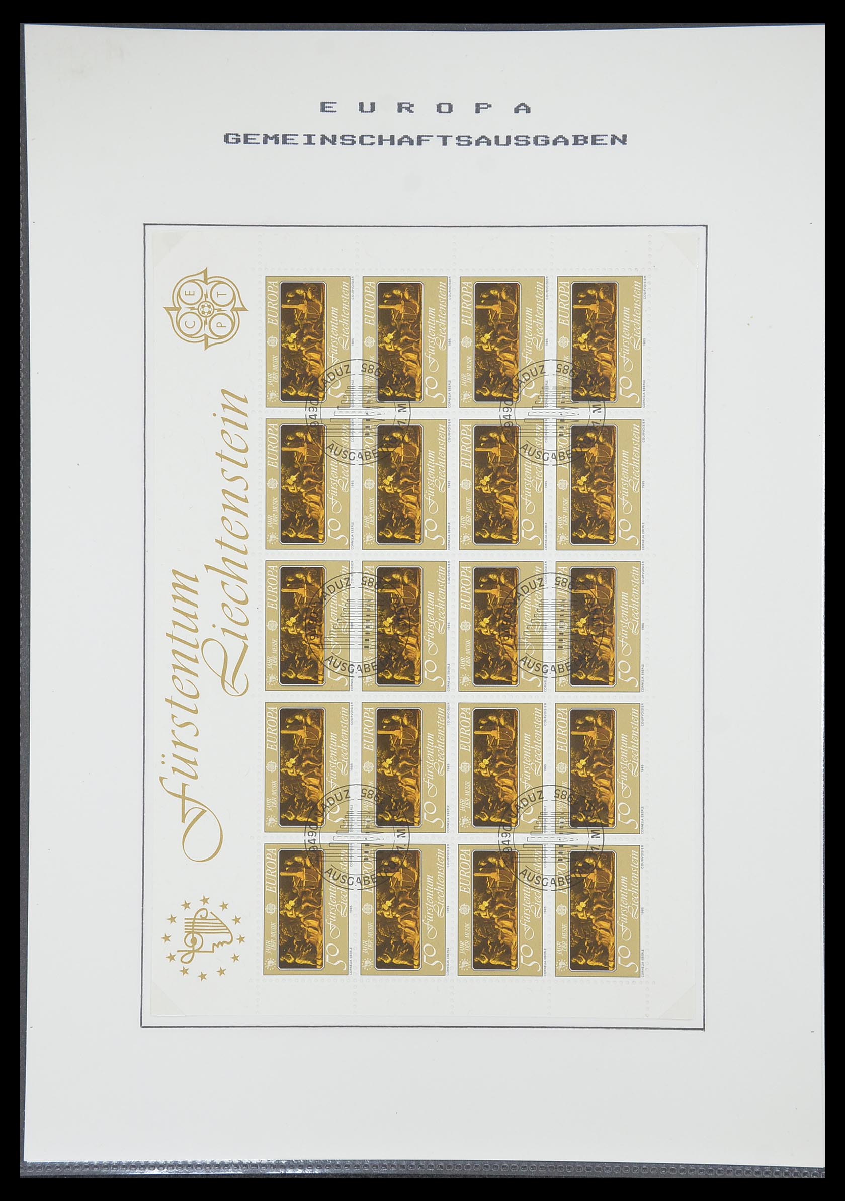 33728 305 - Postzegelverzameling 33728 Europa CEPT 1950-1985.