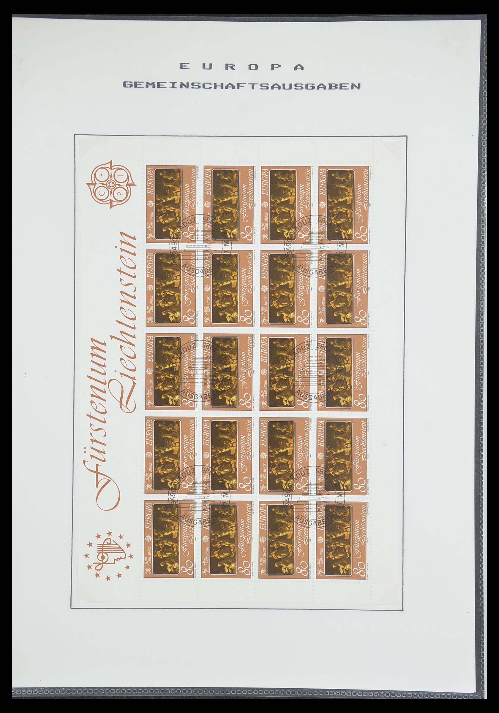 33728 306 - Postzegelverzameling 33728 Europa CEPT 1950-1985.