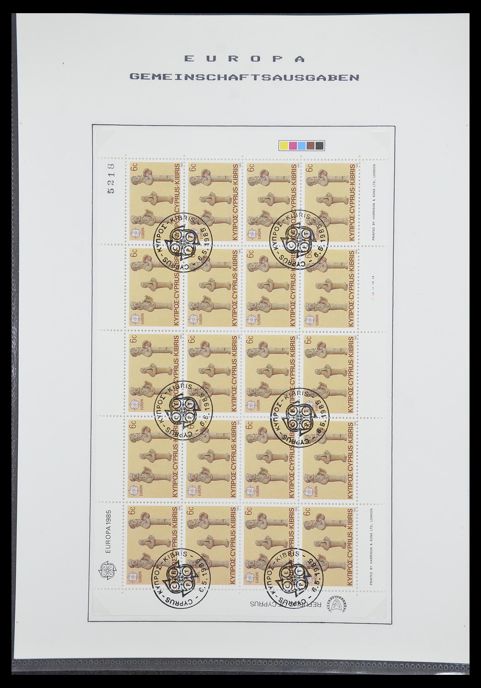 33728 309 - Postzegelverzameling 33728 Europa CEPT 1950-1985.