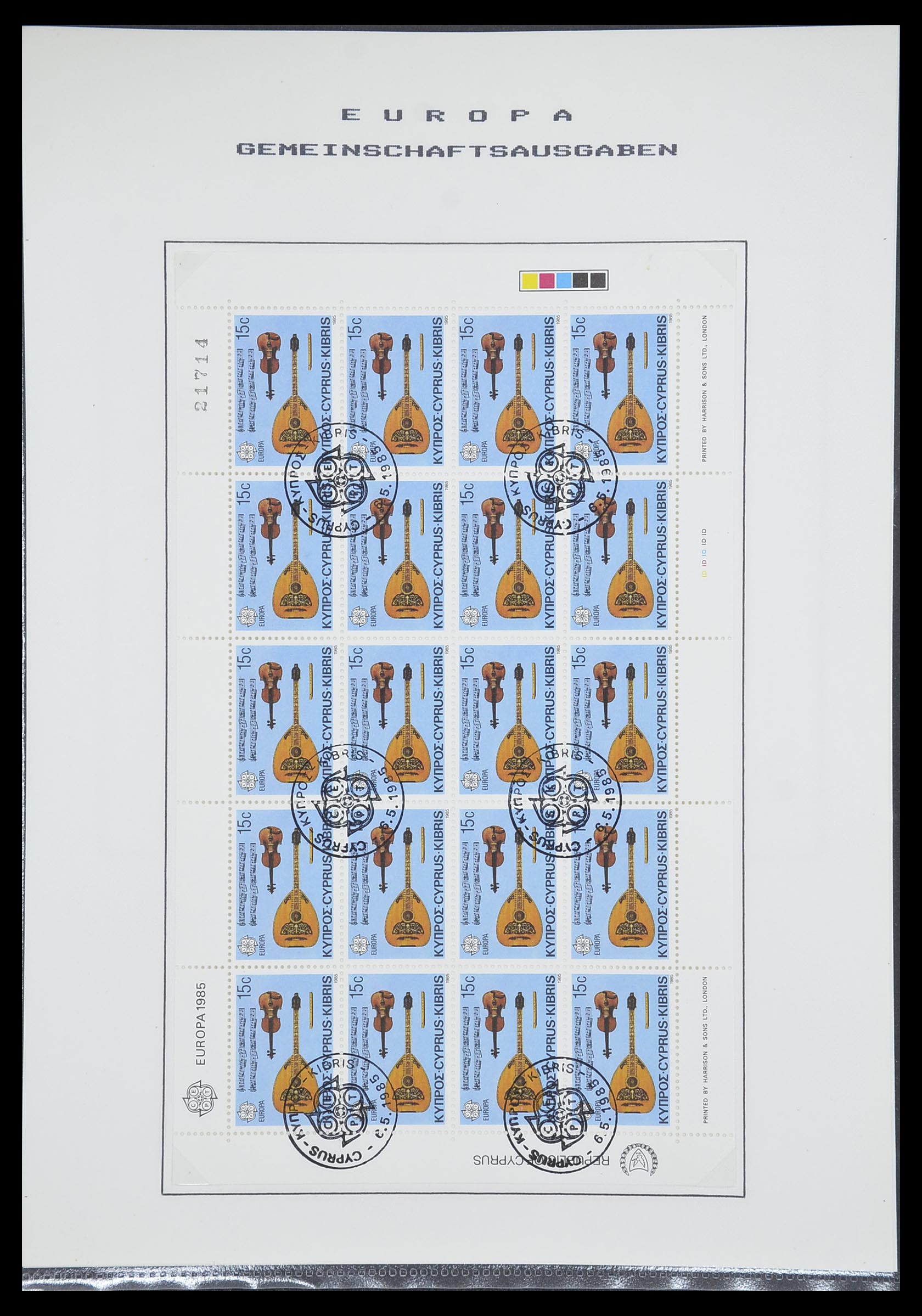 33728 310 - Postzegelverzameling 33728 Europa CEPT 1950-1985.