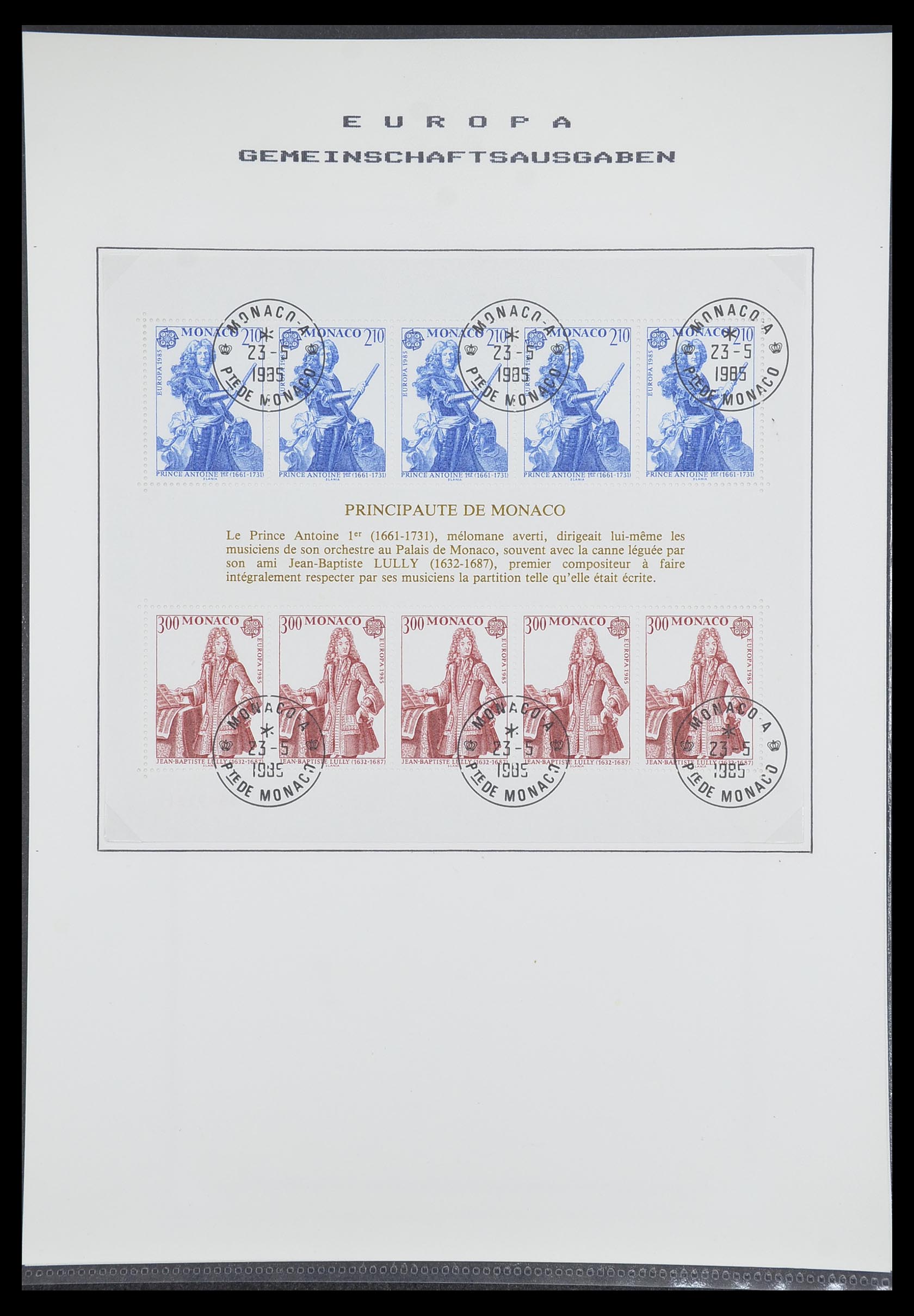 33728 311 - Postzegelverzameling 33728 Europa CEPT 1950-1985.