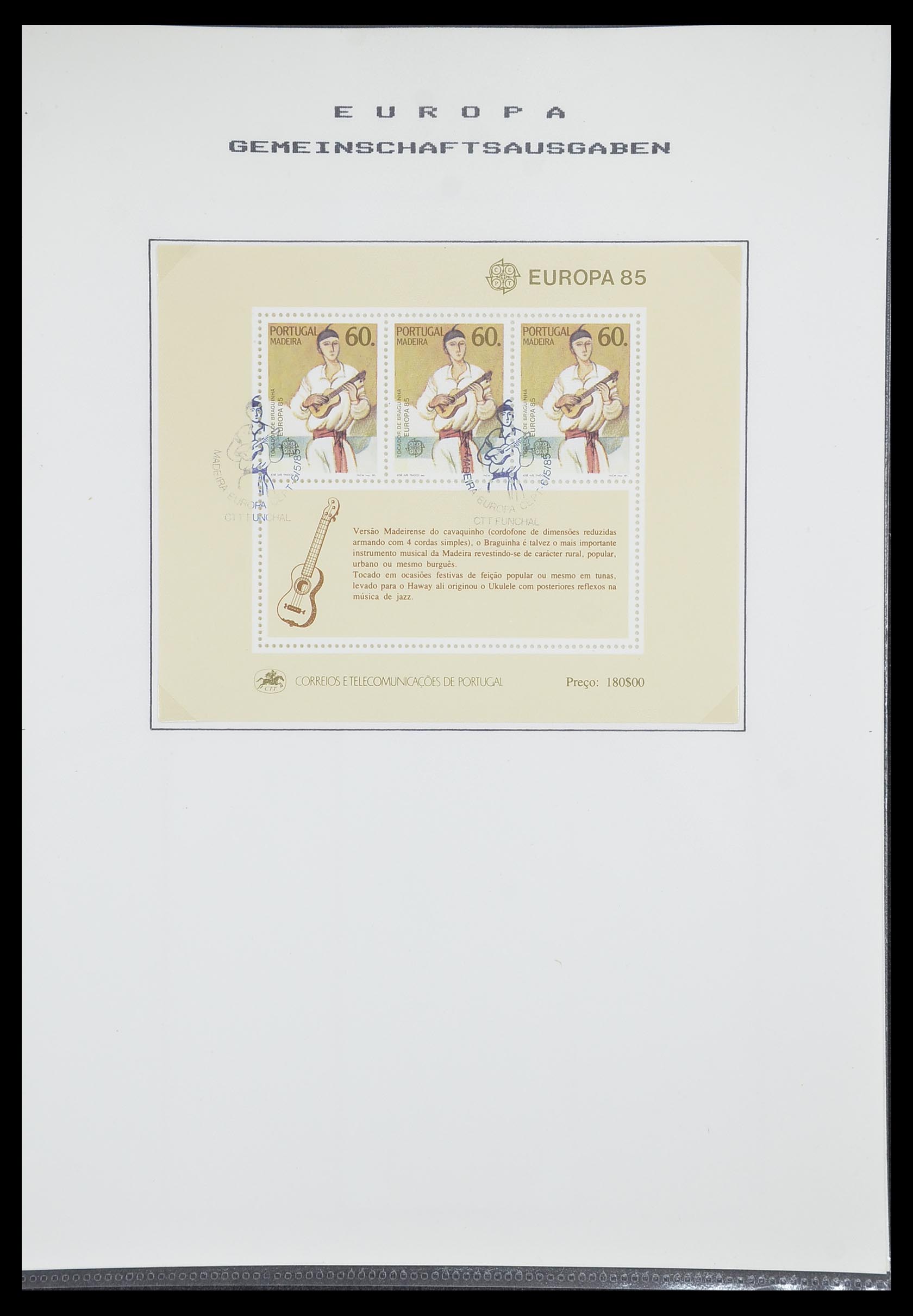 33728 313 - Postzegelverzameling 33728 Europa CEPT 1950-1985.