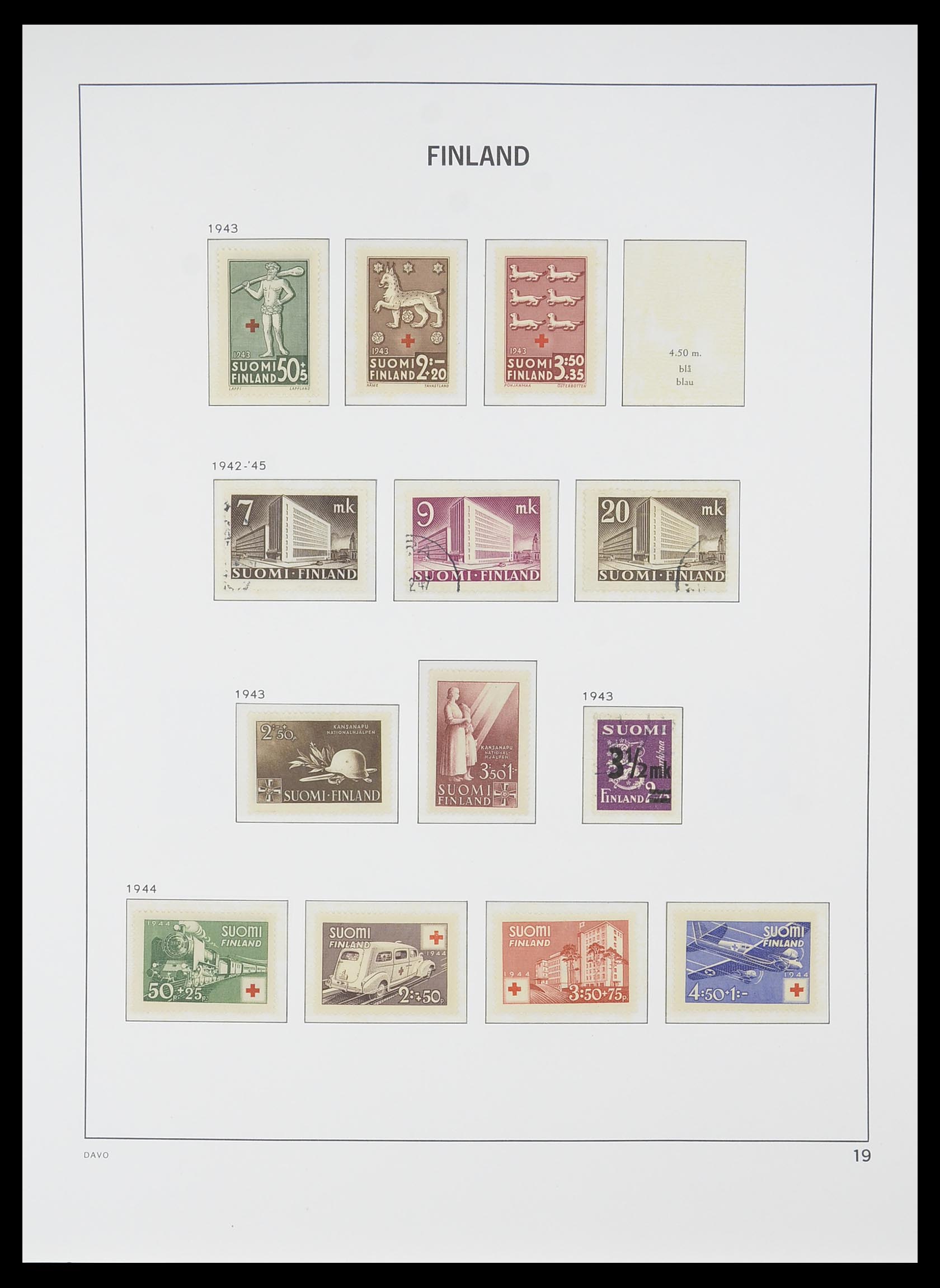 33729 018 - Postzegelverzameling 33729 Finland 1875-1998.