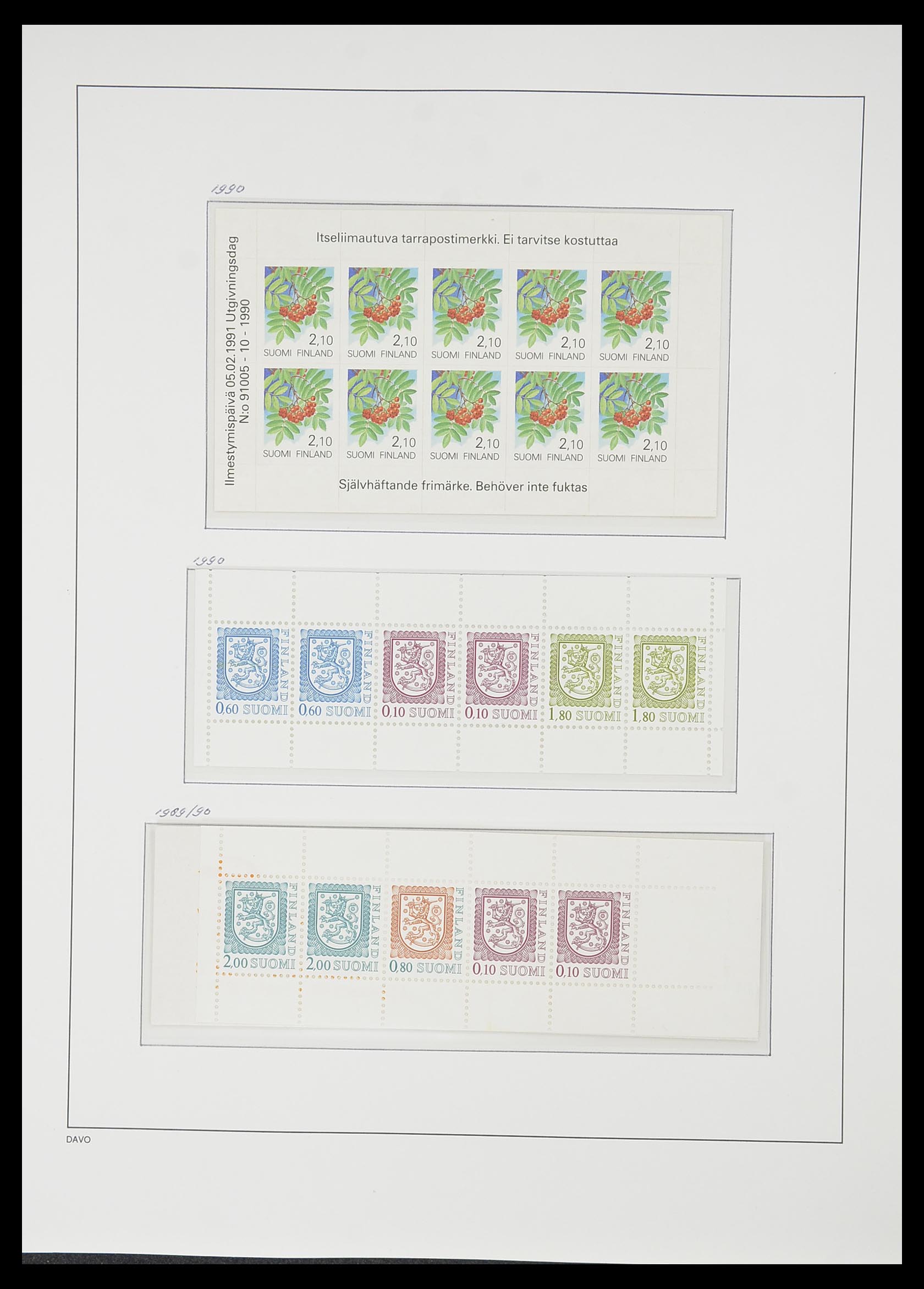 33729 145 - Postzegelverzameling 33729 Finland 1875-1998.