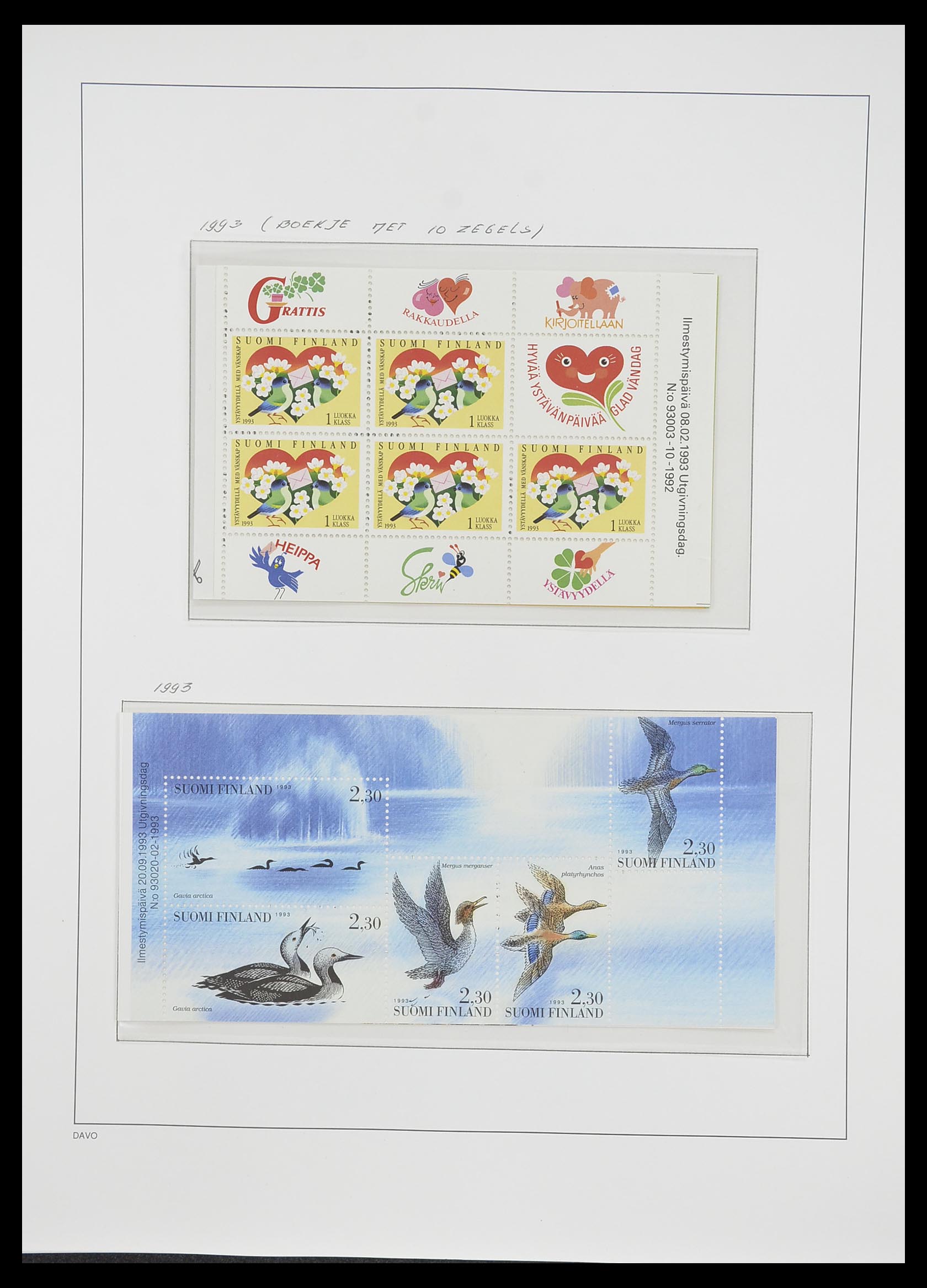 33729 149 - Postzegelverzameling 33729 Finland 1875-1998.