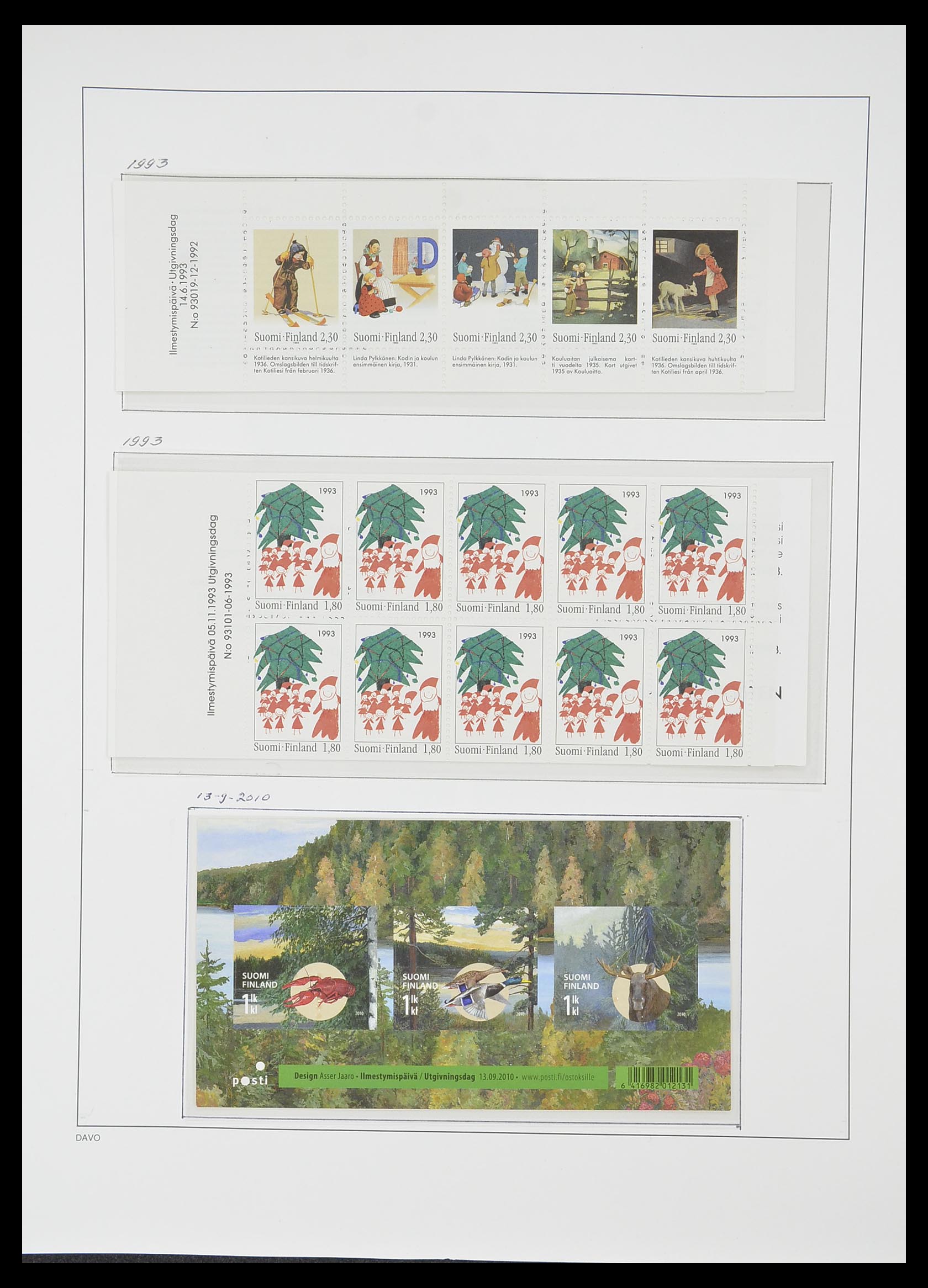 33729 150 - Postzegelverzameling 33729 Finland 1875-1998.