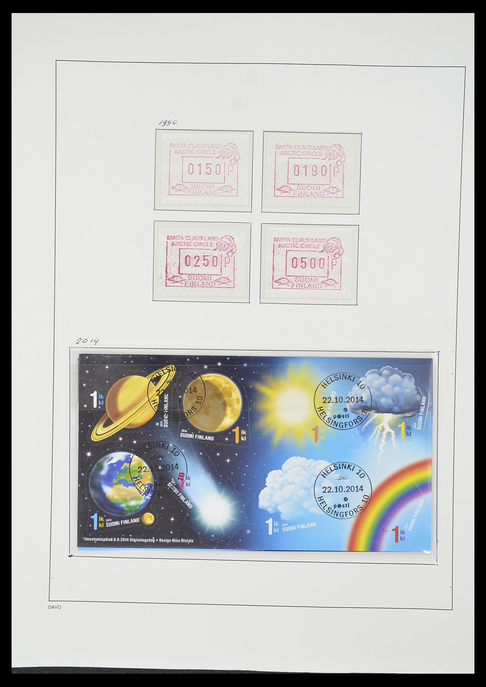 33729 154 - Postzegelverzameling 33729 Finland 1875-1998.