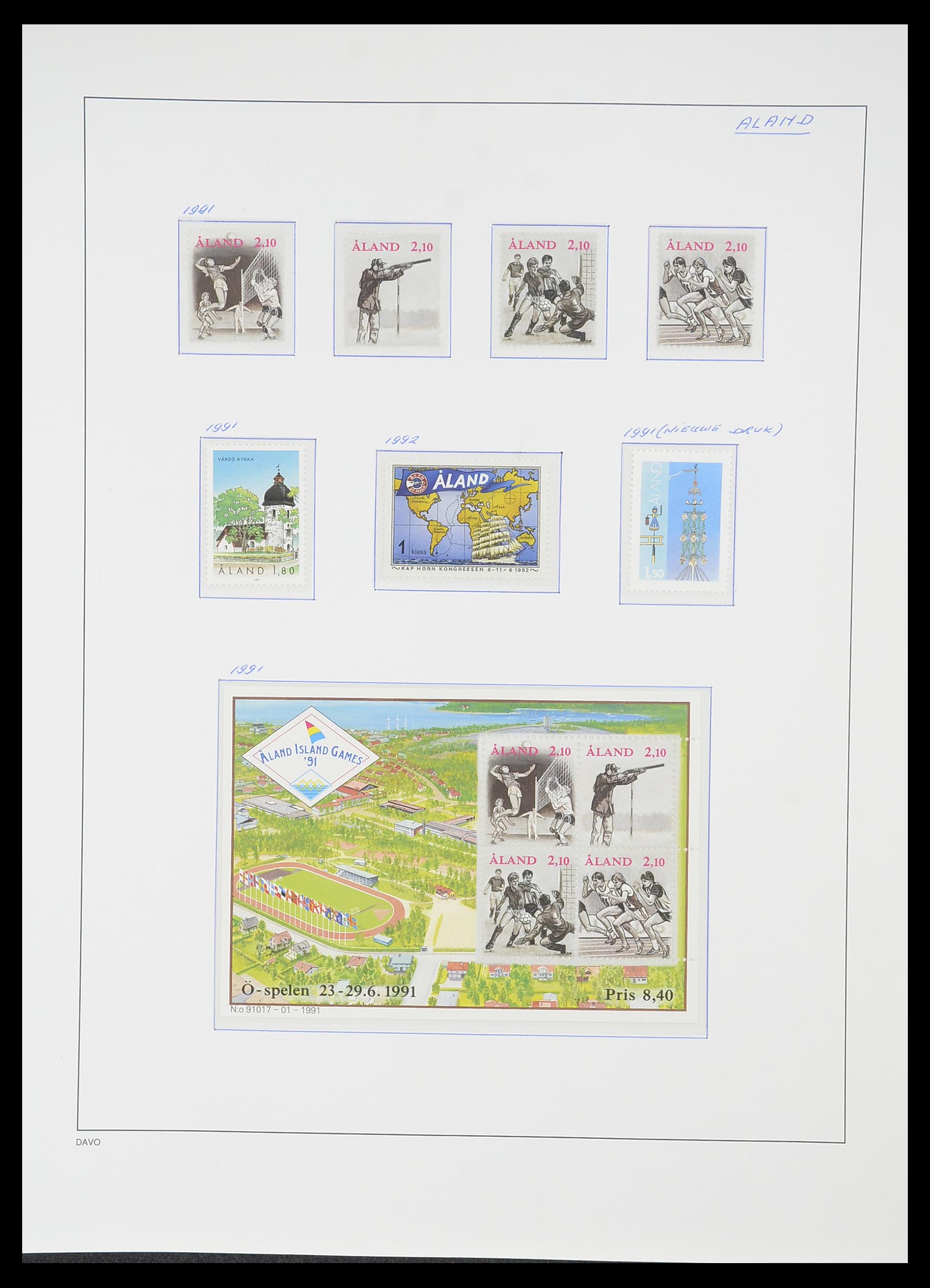 33729 159 - Postzegelverzameling 33729 Finland 1875-1998.