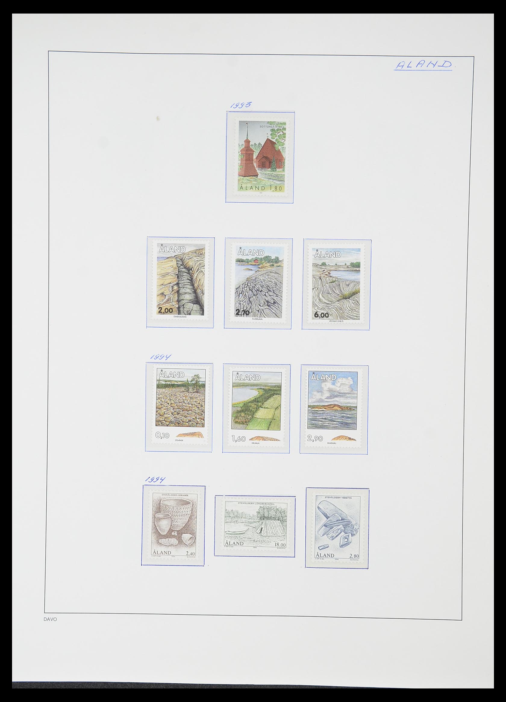 33729 162 - Postzegelverzameling 33729 Finland 1875-1998.