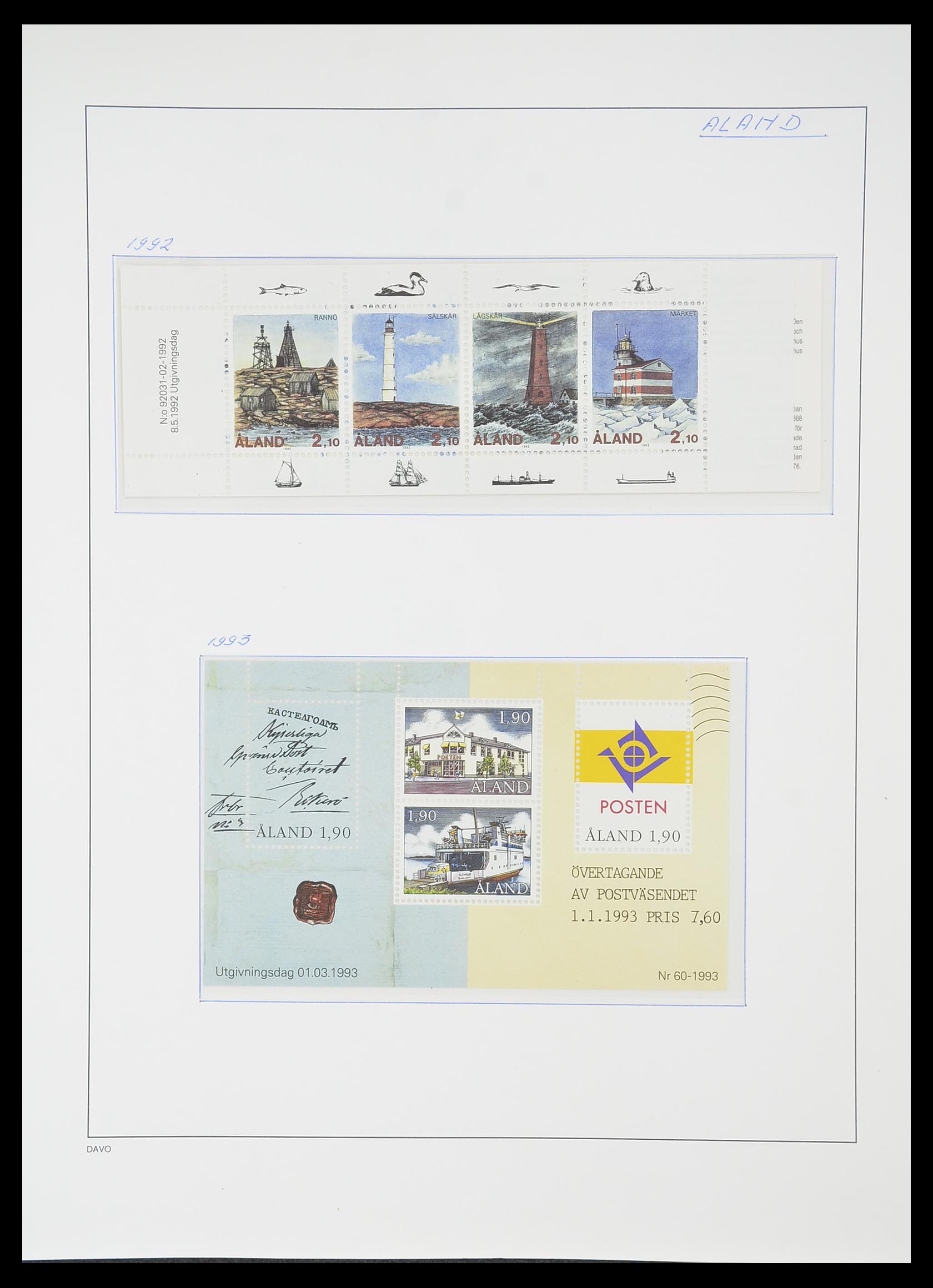 33729 168 - Postzegelverzameling 33729 Finland 1875-1998.