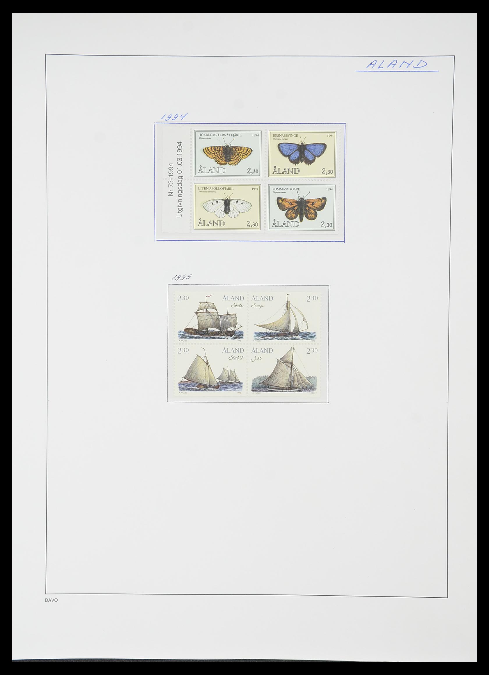 33729 169 - Postzegelverzameling 33729 Finland 1875-1998.