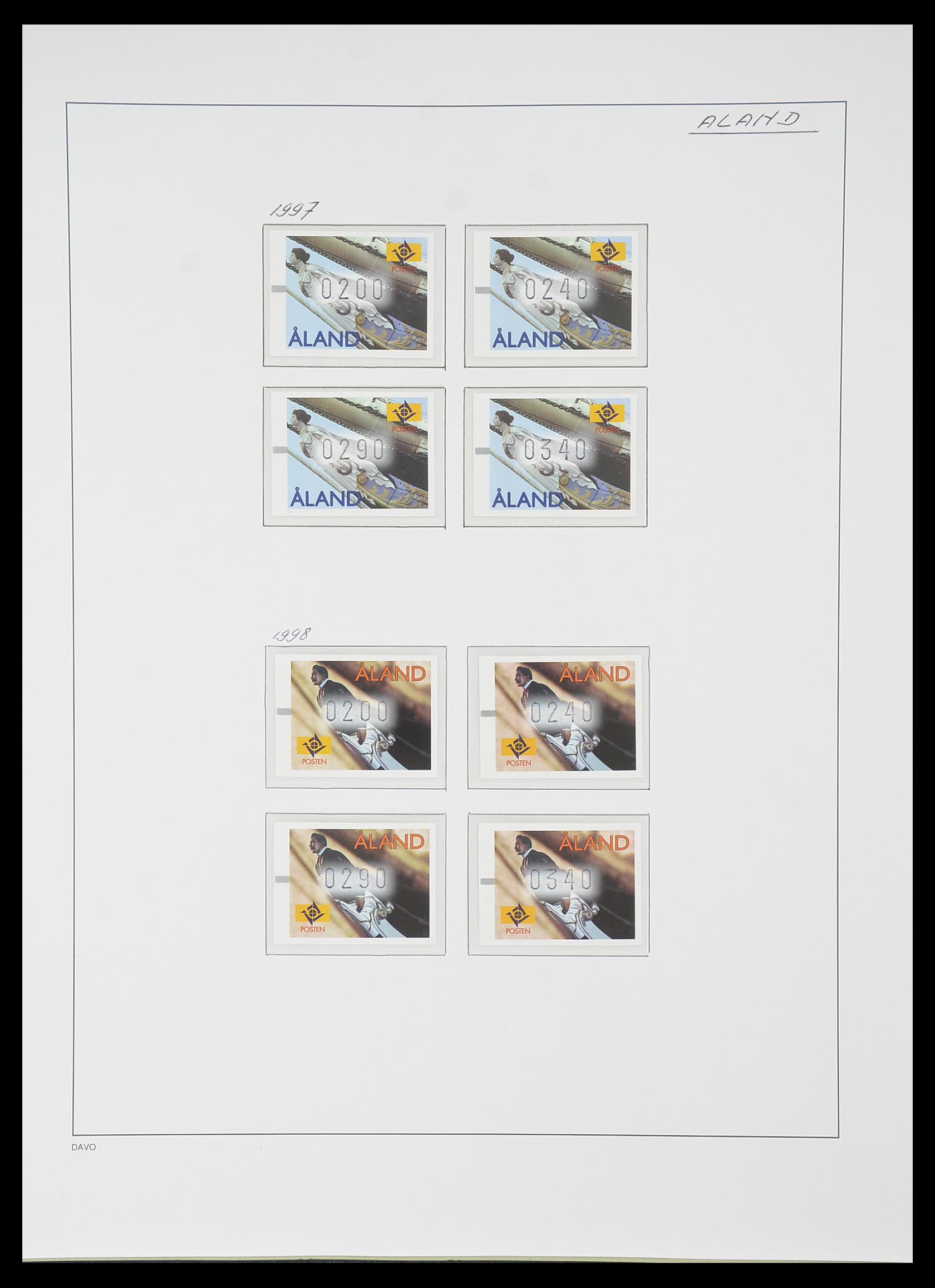33729 175 - Postzegelverzameling 33729 Finland 1875-1998.