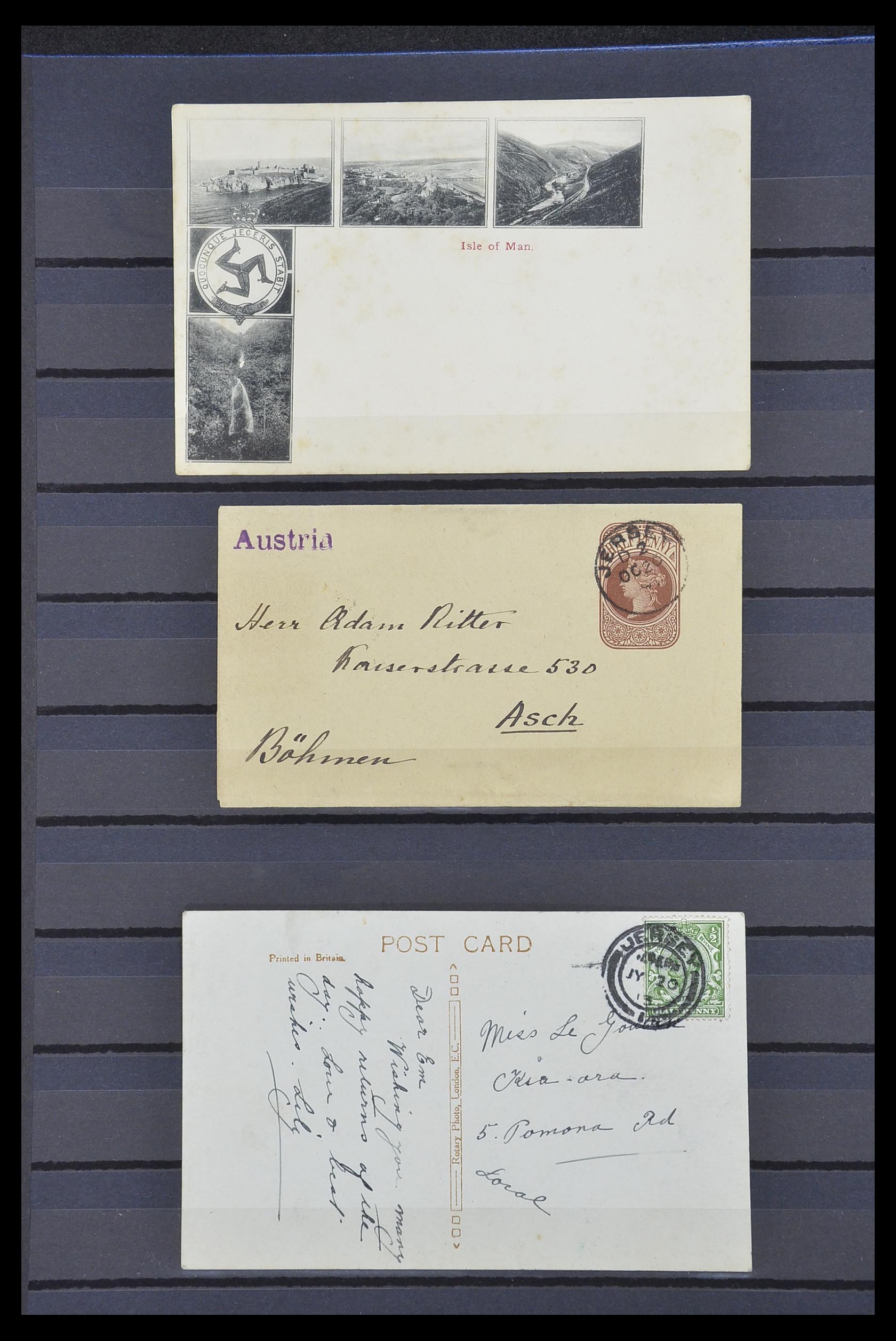 33730 002 - Postzegelverzameling 33730 Kanaaleilanden 1852(!)-1945(!).