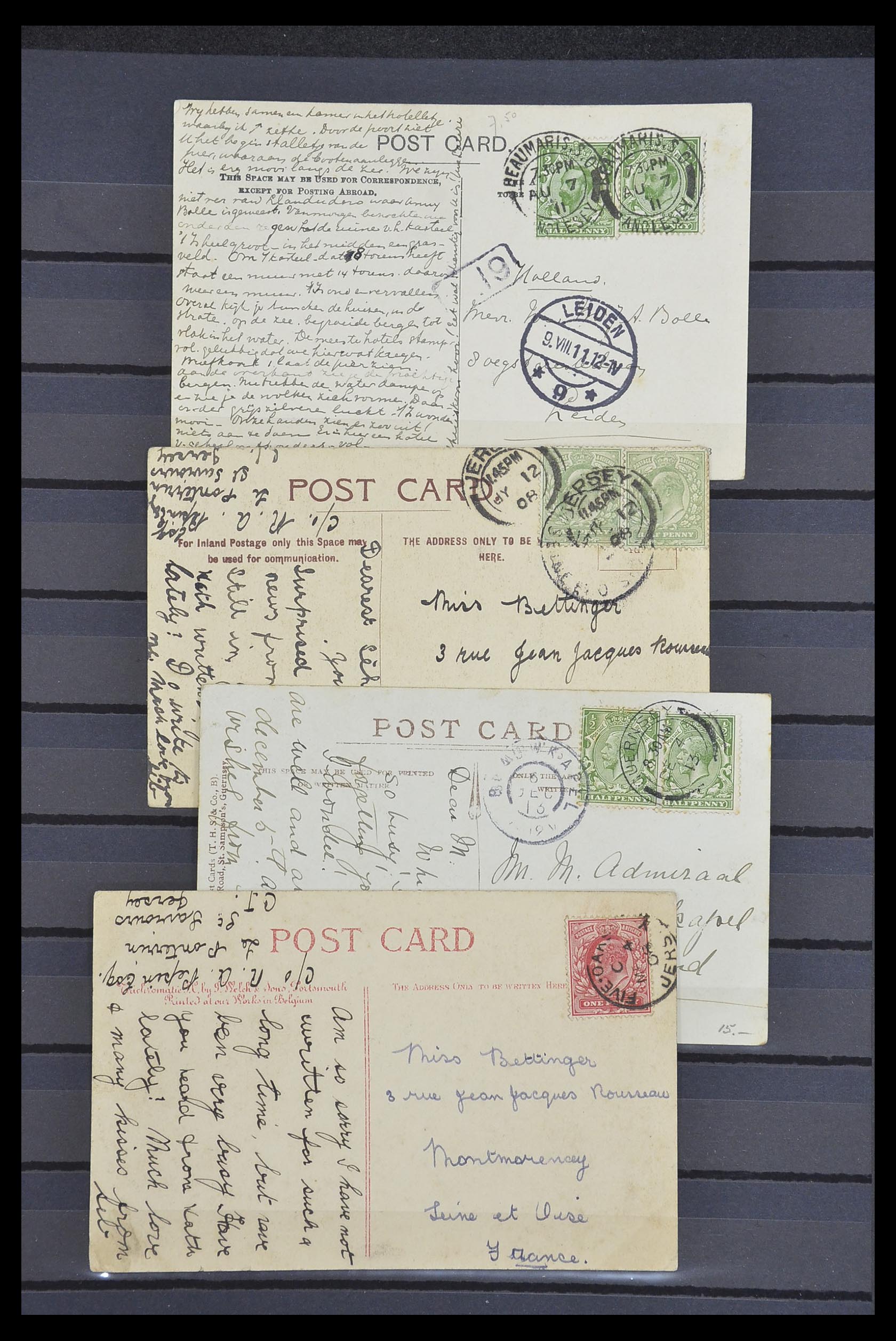 33730 005 - Postzegelverzameling 33730 Kanaaleilanden 1852(!)-1945(!).