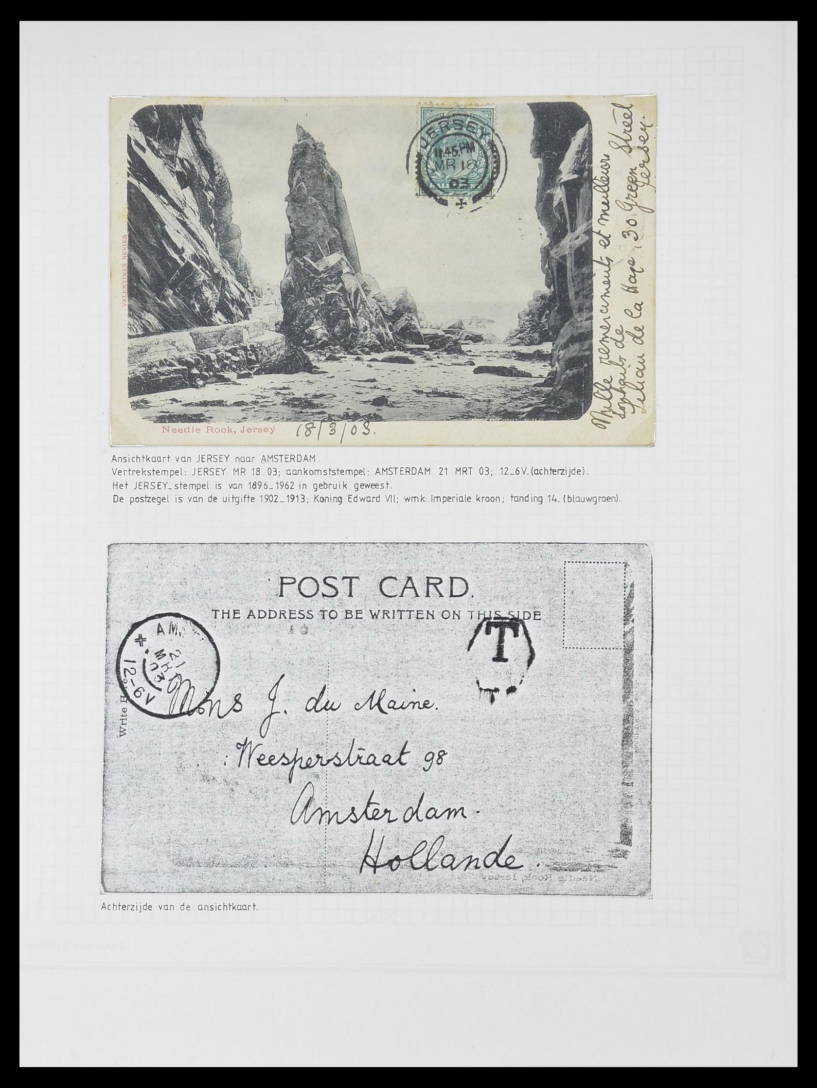 33730 022 - Postzegelverzameling 33730 Kanaaleilanden 1852(!)-1945(!).